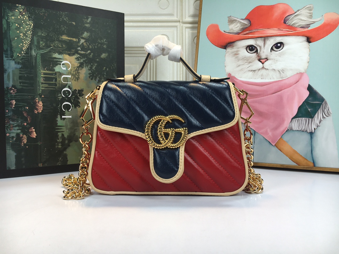 Replica Gucci Online Exclusive Marmont Mini Bag1:1High-quality replica