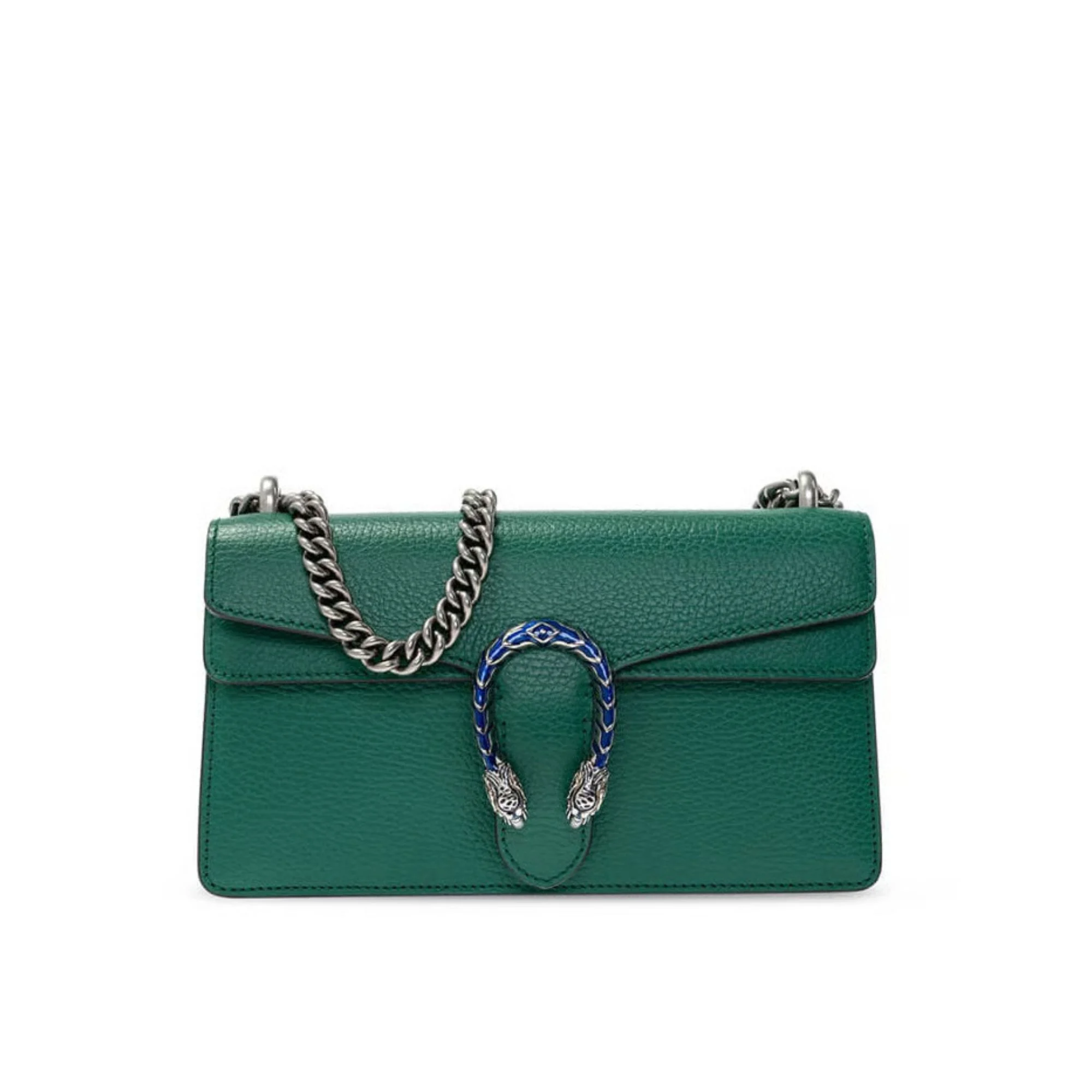 Gucci Dionysus Small Shoulder Bag in Green Leather 25cm1:1High-quality replica