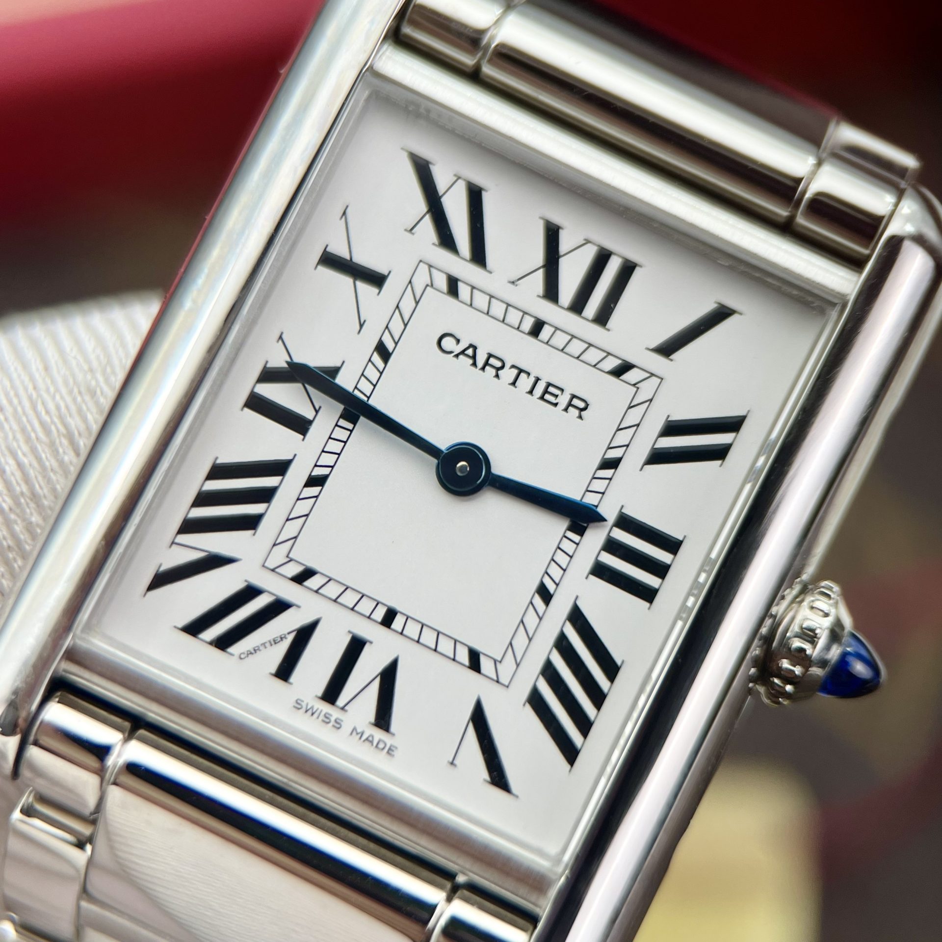 Cartier Fake Watches Tank Must White Dial Metal Wire 31x41mm - Top club