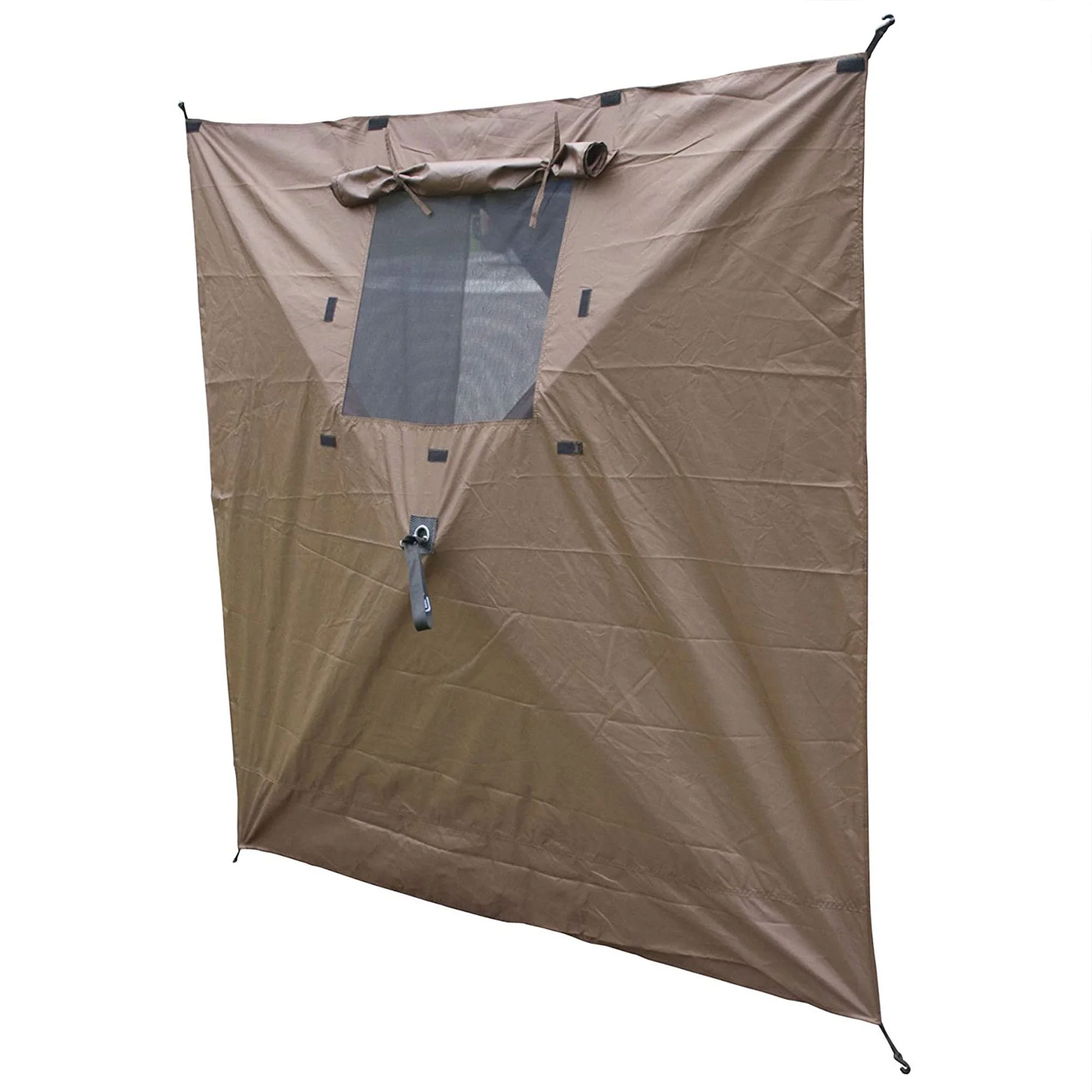 Clam Quick-Set Screen Tent Wind & Sun Panel, Accessory Only, Brown (6 Pack)