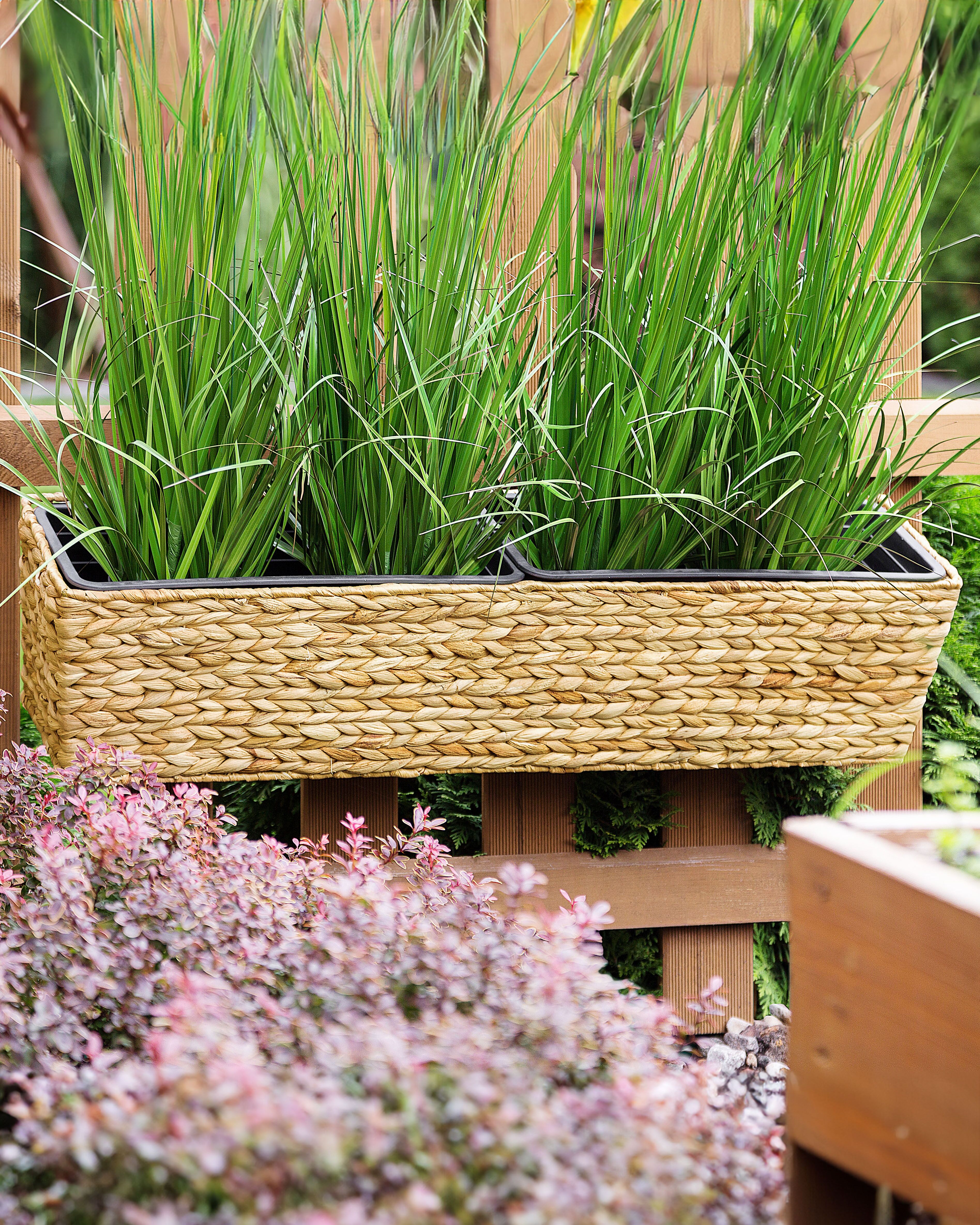 Plant Pot KAWALA 80 cm Sand Beige
