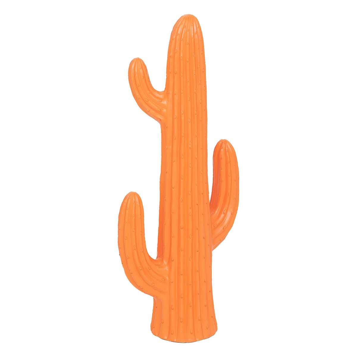 Outdoor cactus decoration "Milo" Orange, H.96 cm