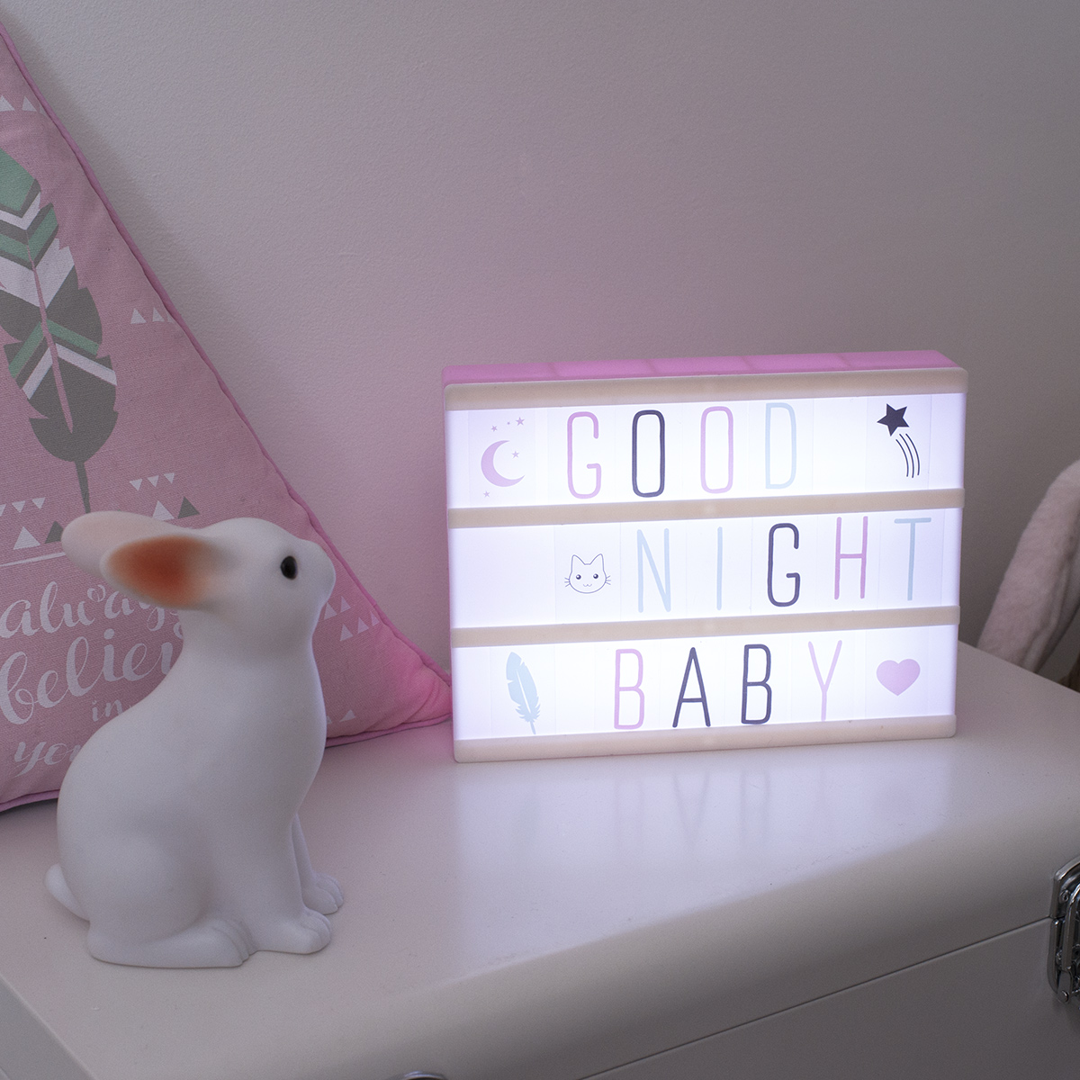 Kids light box lamp H.15 cm
