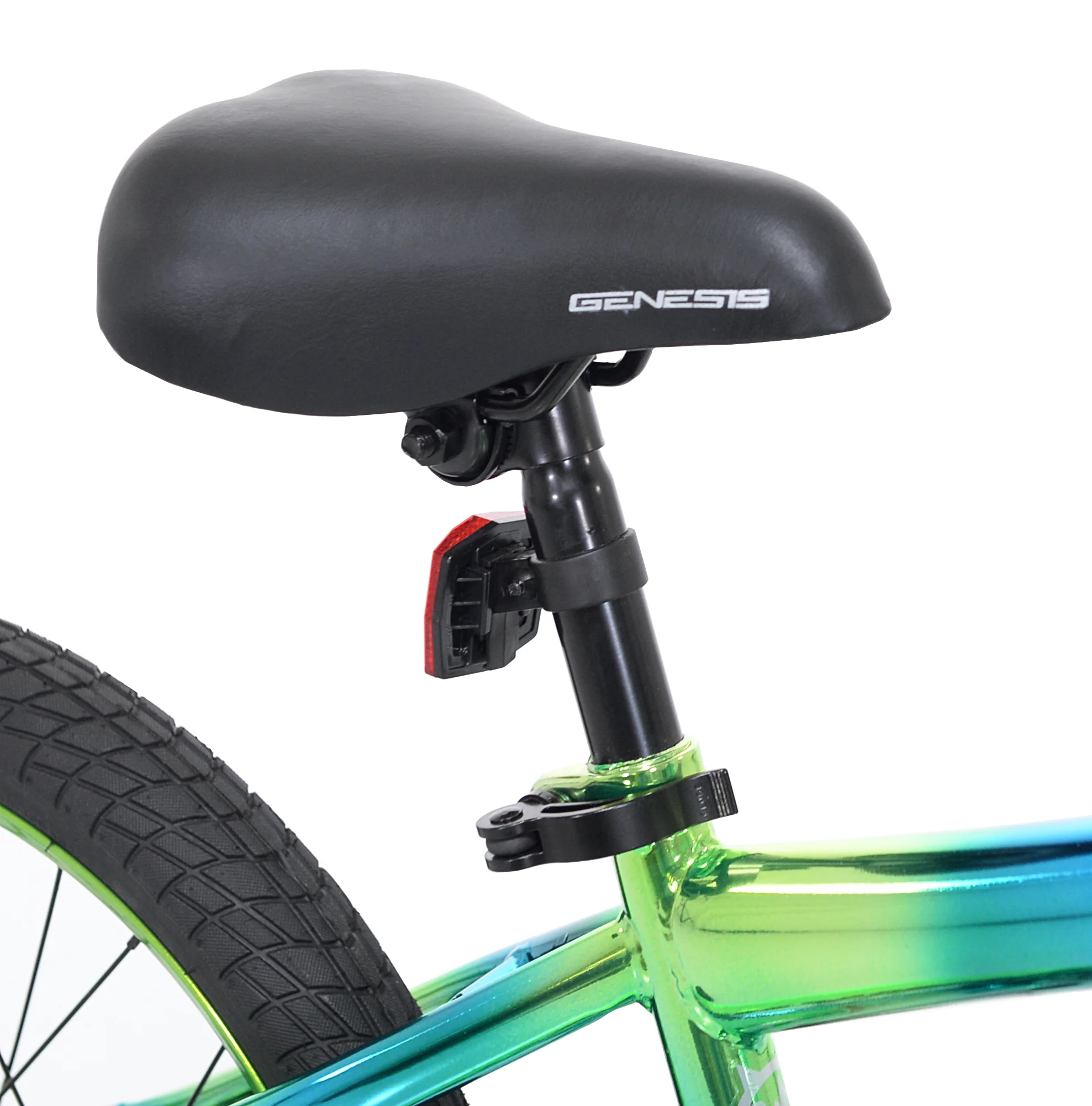 18" Glitch Boy's BMX Bike, Blue/Green - Image 5