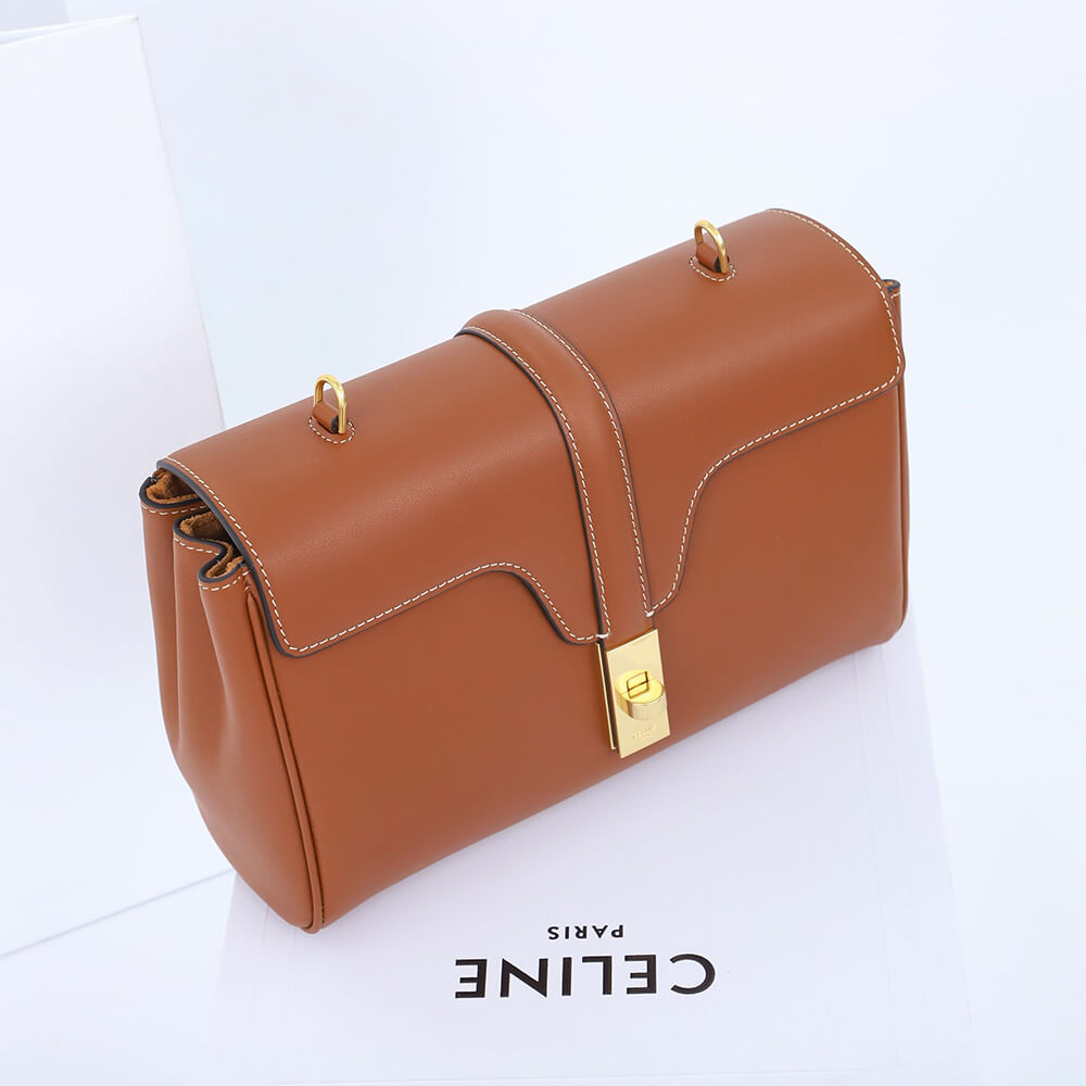 Celine Teen 16 Soft Bag in Supple Calfskin1:1High-quality replica