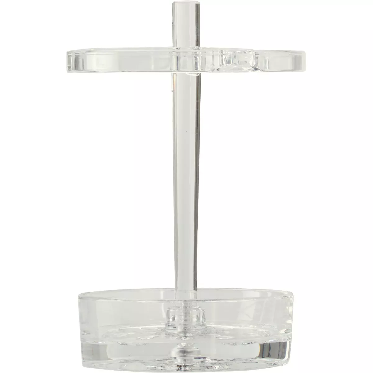 iDesign Eva Clear Acrylic Toothbrush Stand