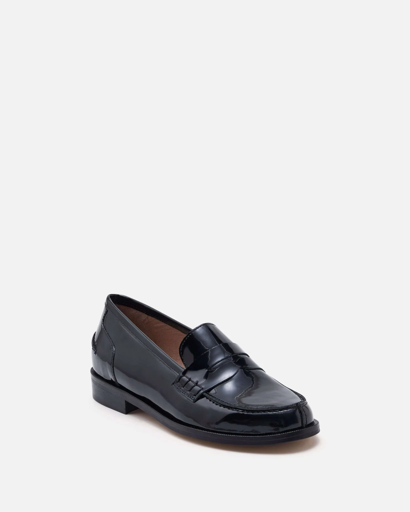 MOCASSINS MAURINE/VER NOIR - Mocassins en  cuir vernis noir