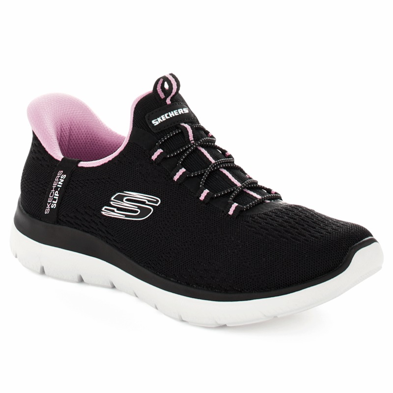 Skechers Women's Slip-Ins Summits Dream Shoe with No-Tie Laces - MIDNIGHT VELVET CATALOG