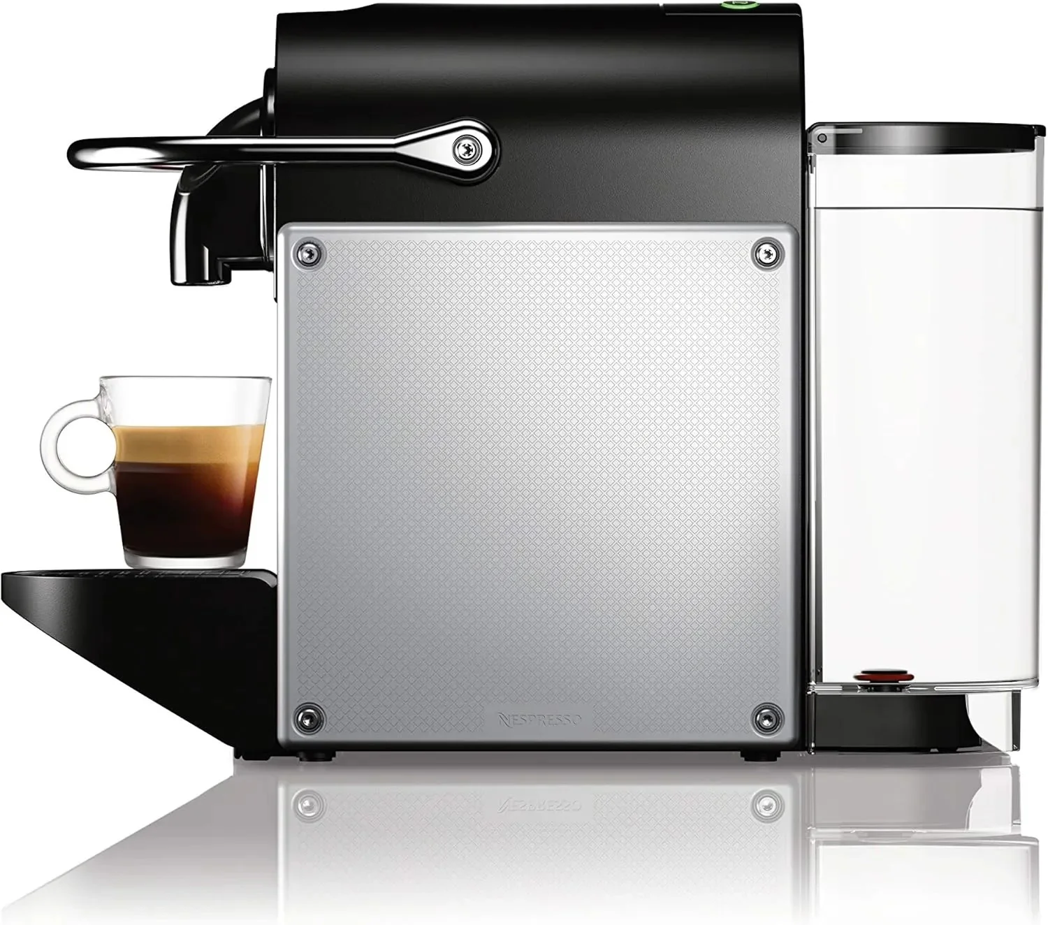 Nespresso Pixie Espresso Machine by De’Longhi, 19-Bar Pump, Compact Aluminum Design, Silver, 1100ml - Image 2