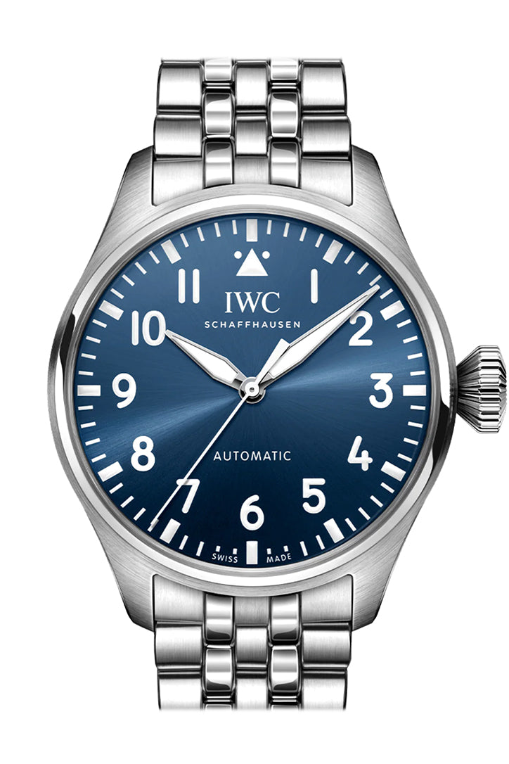 IWC Big Pilot On Bracelet Blue Dial Watch IW329304(1:1 replica) - Top club