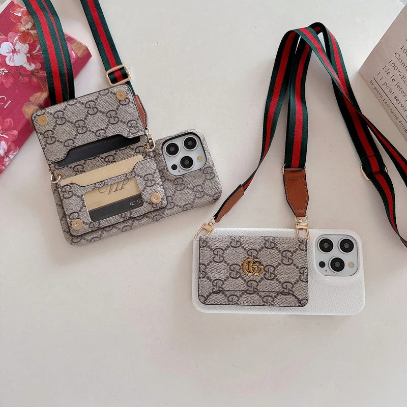GG Card Bag Crossbody Classic iPhone Case - Wholesale & Influencer