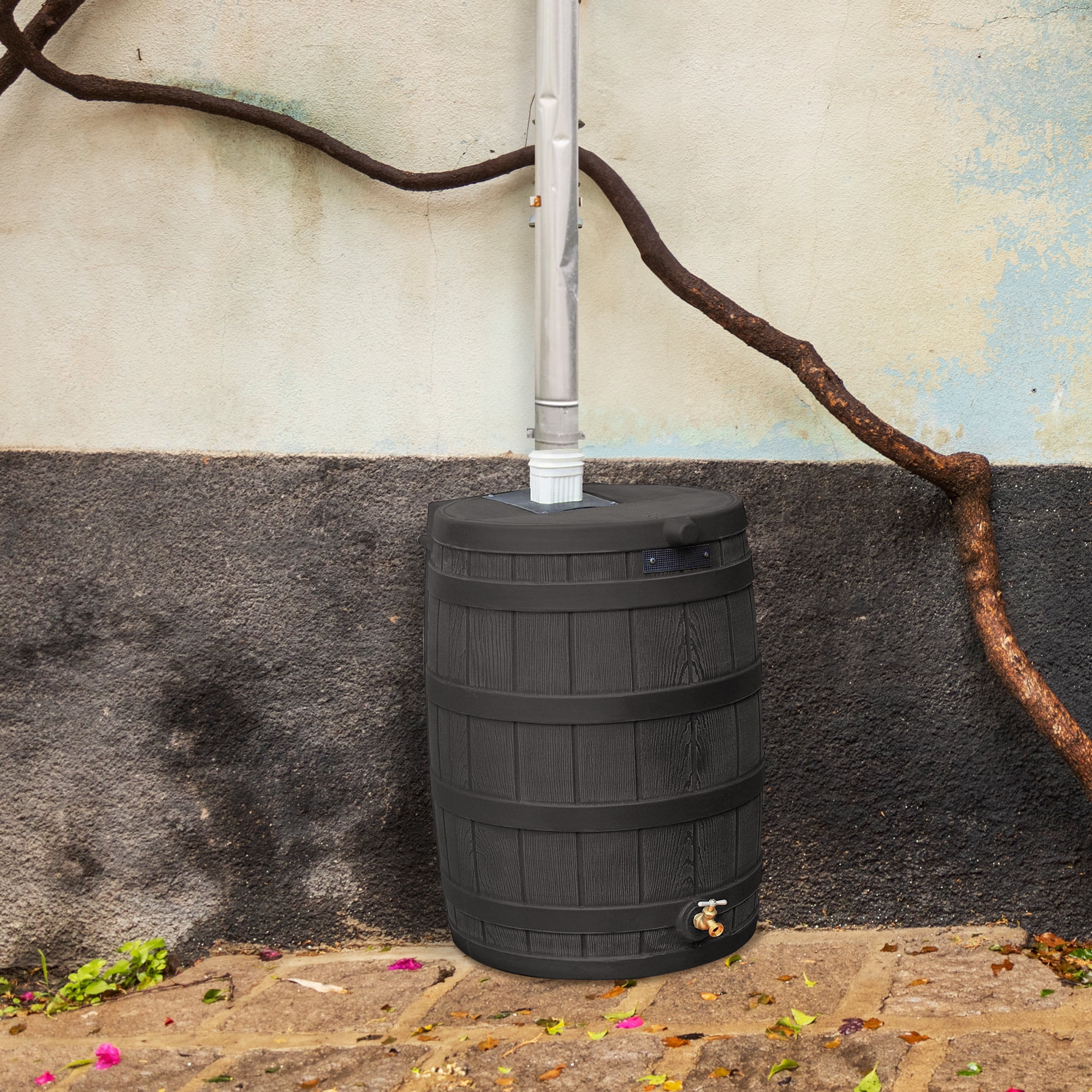 Good Ideas Rain Wizard Rain Storage Collection Rain Barrel 50-Gallon - Image 14