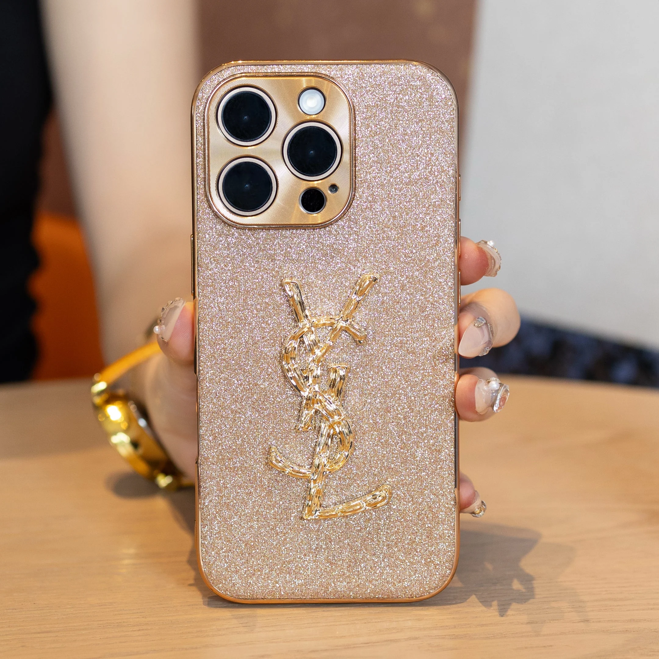 Y-S-L x Premium Shine Series iPhone Case - Wholesale & Influencer