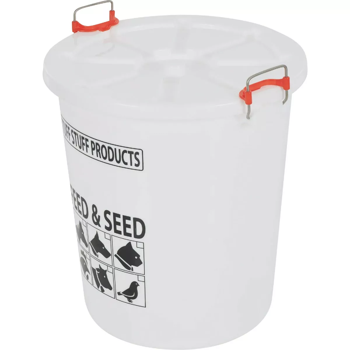 Tuff Stuff 12 Gal./50 Lb. Feed & Seed Storage Tub with Lid