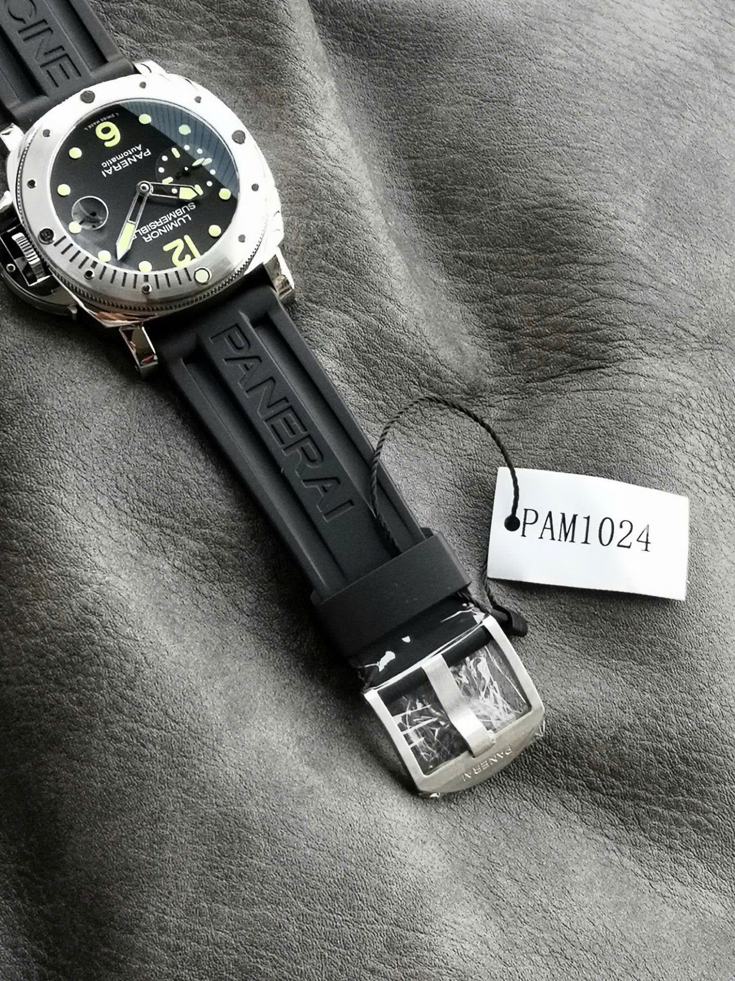 Panerai Replica Watch Luminor Submersible Automatic PAM00024 Black Rubber Strap VSF 44mm - Top club