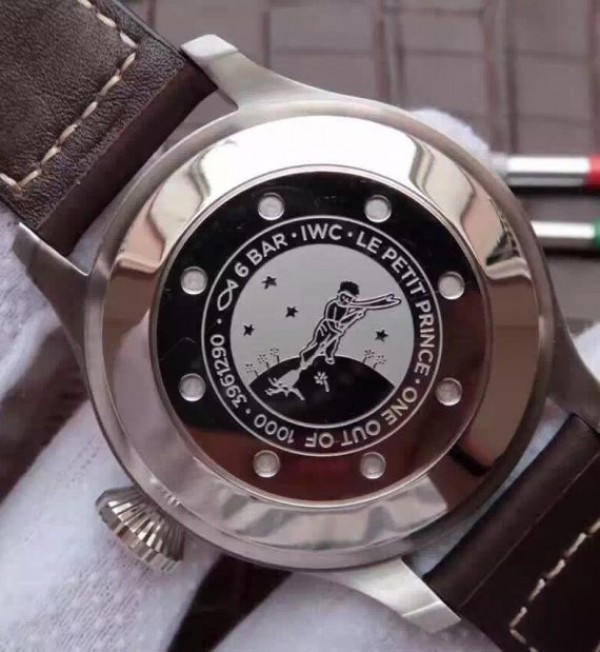Replica IWC ZF Big Pilot IW500908 Le Petit Prince Leather Strap - Top club