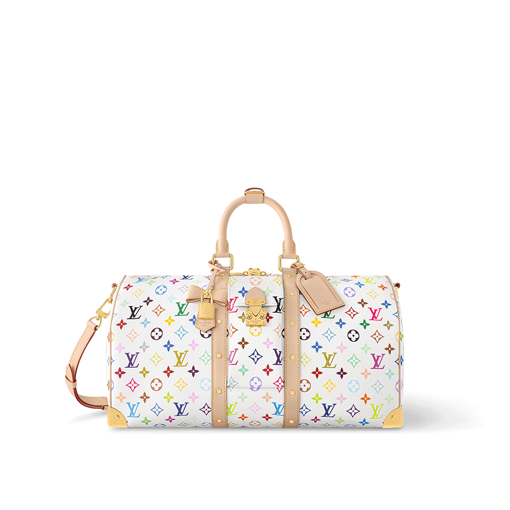 Louis Vuitton LV x TM KEEPALL BANDOULIÈRE 45 Travel Bag1:1High-quality replica