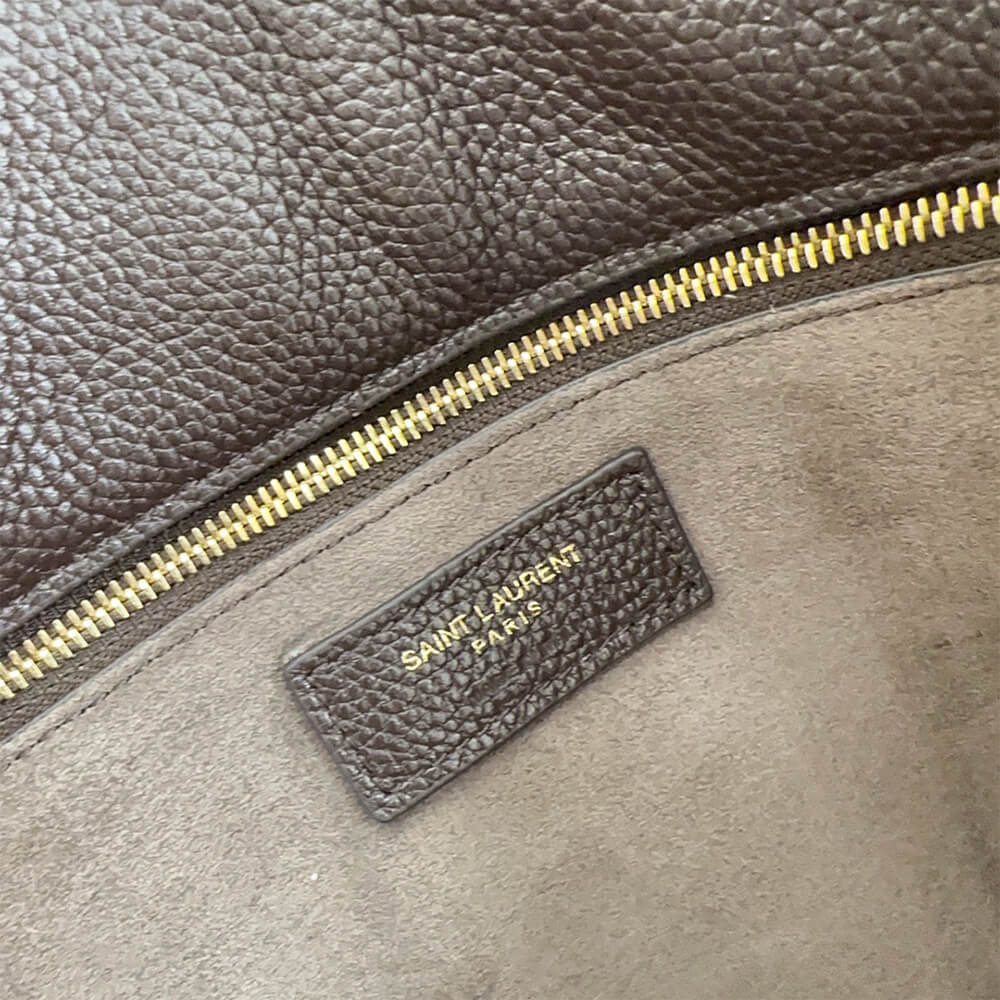 YSL LE 5 A 7 Bea Bag In Grained Leather1:1High-quality replica