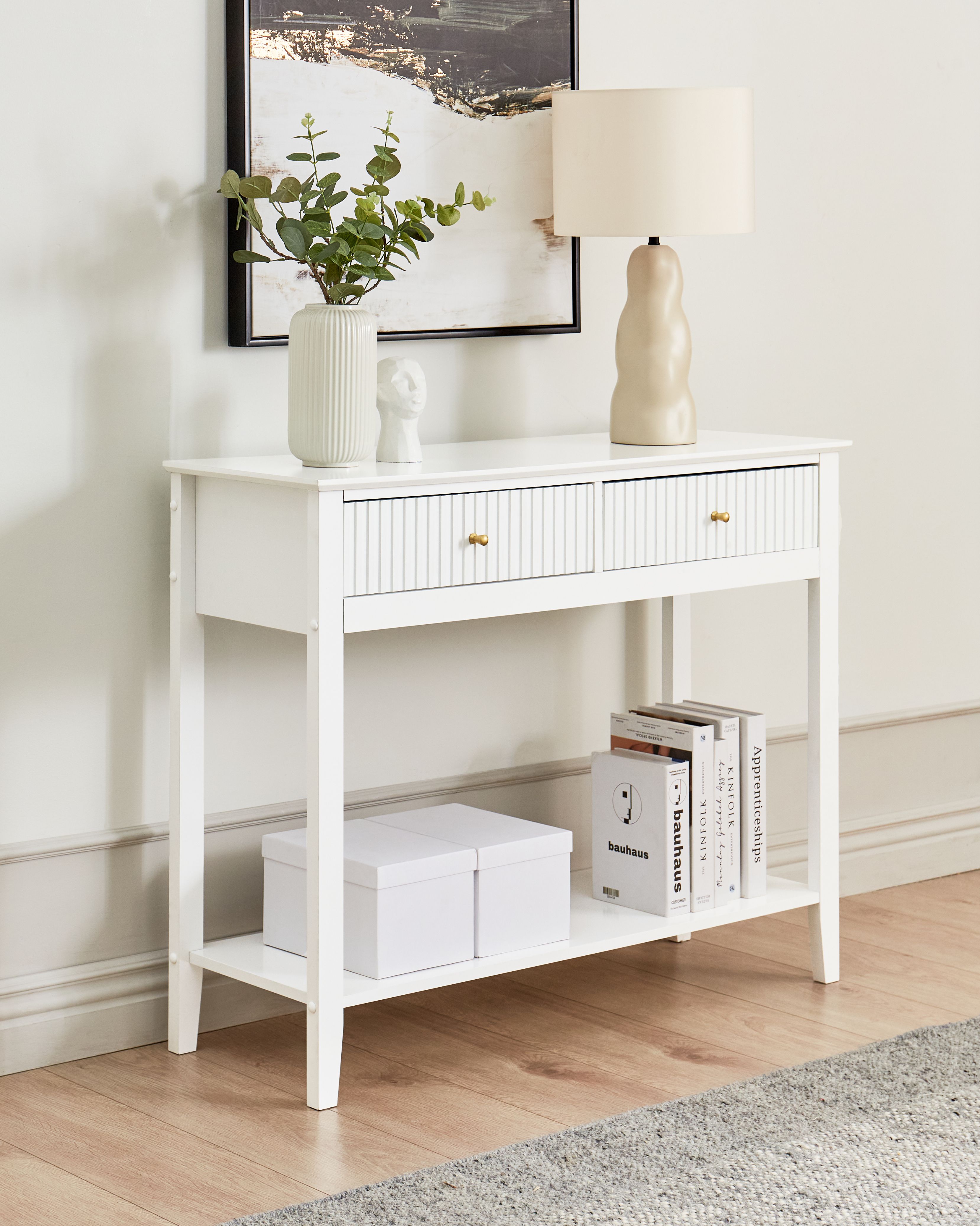 Console Table ASSISI White