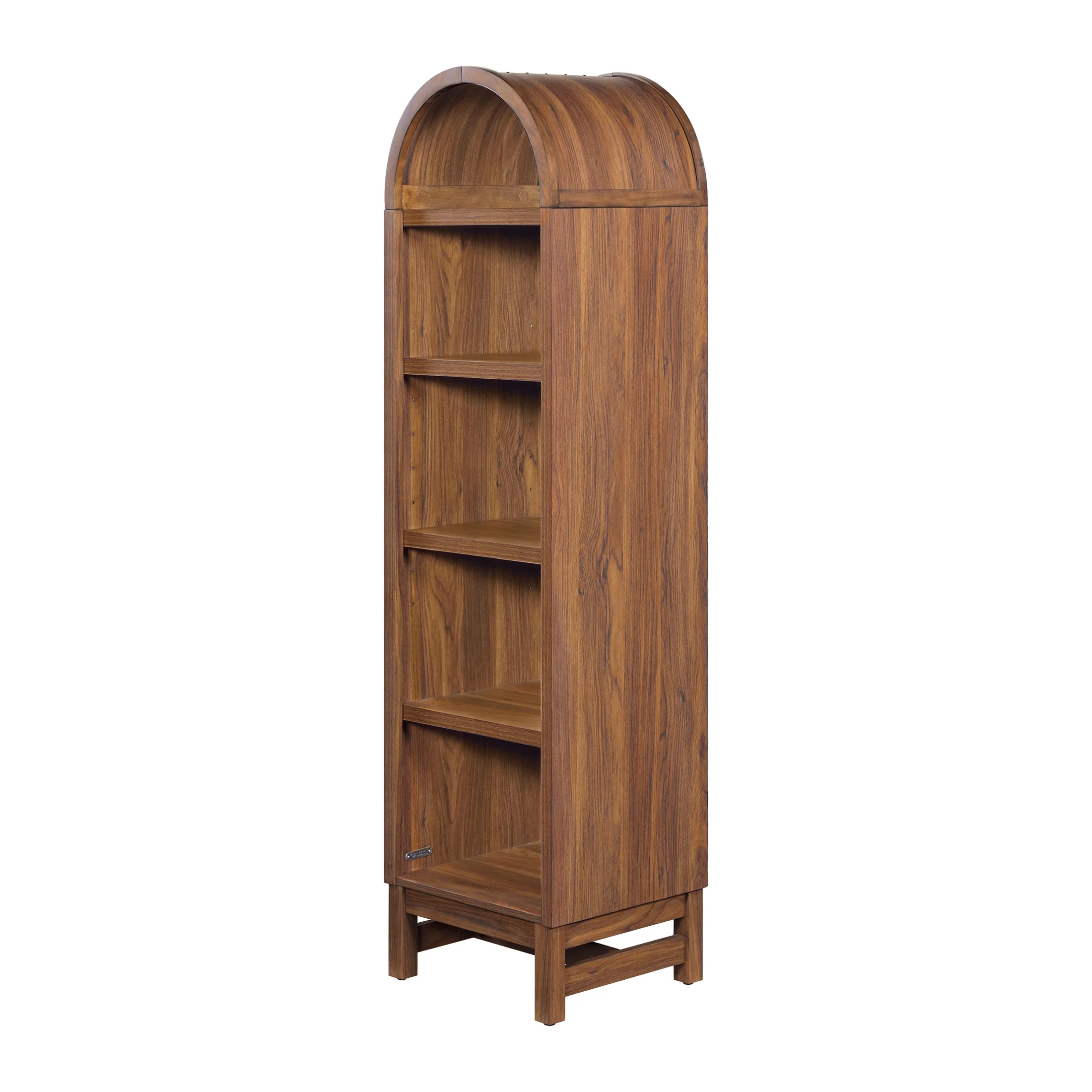 Better Homes & Gardens Juliet Narrow Arch Bookcase, Rich Black and Light Honey - Image 20