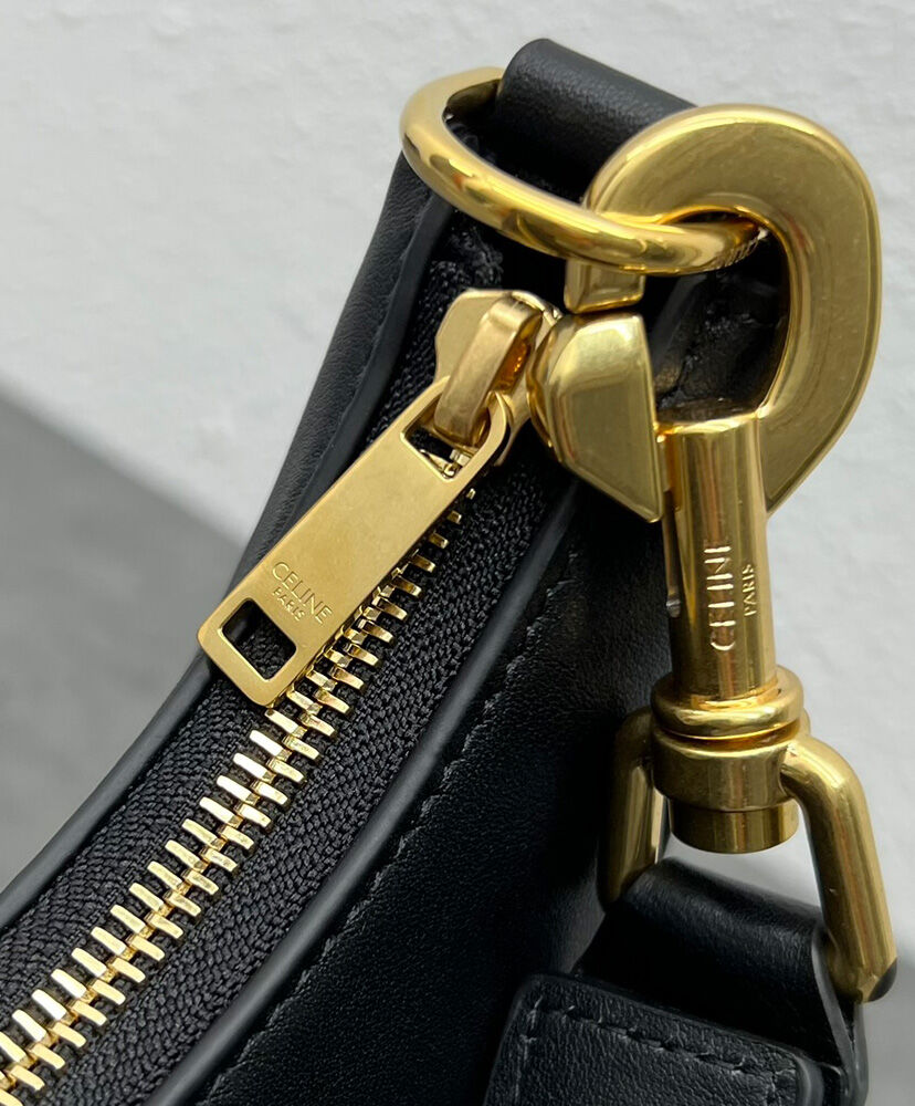 Celine Medium Ava Strap Bag In Smooth Calfskin Black1:1High-quality replica