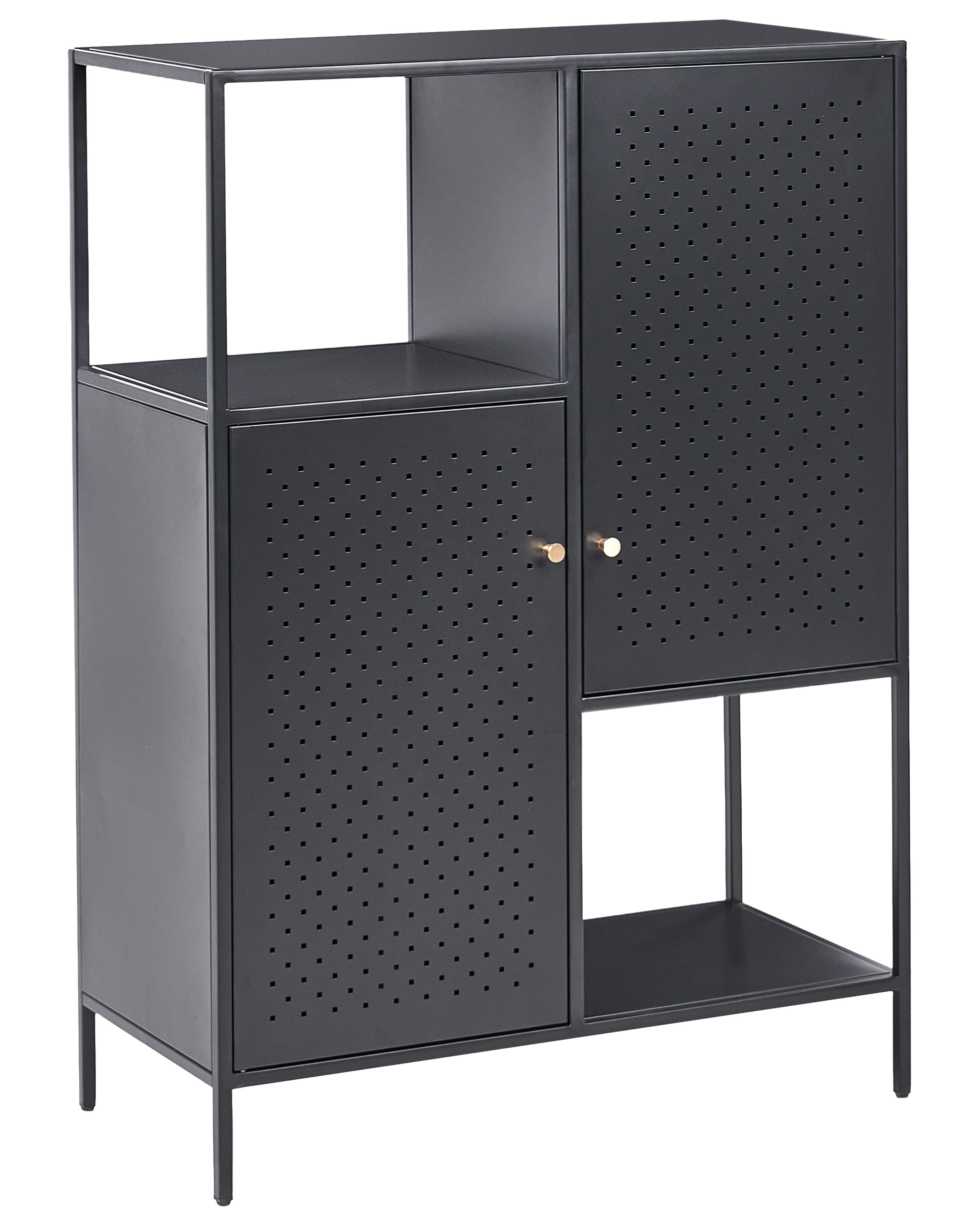 Storage Unit RAKAIA Metal Black