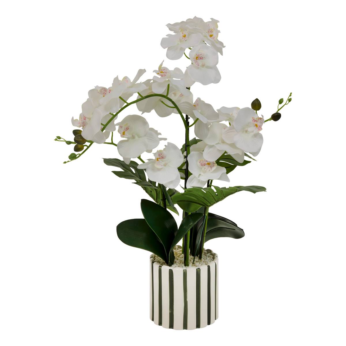 Artificial Flower in Pot "Asia" Stoneware (ceramic), H.81 cm