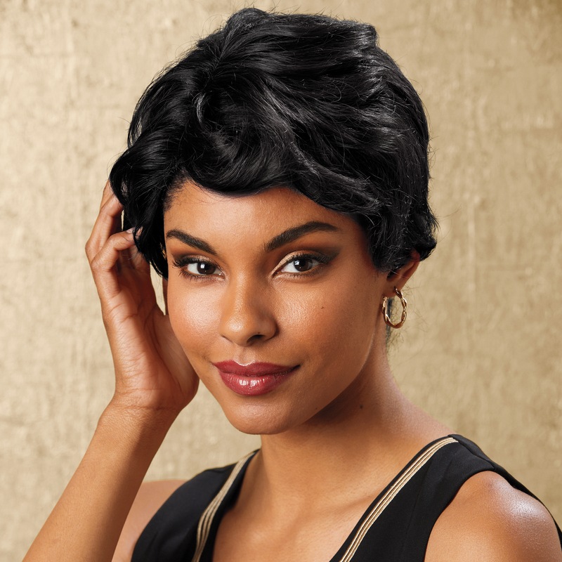 Glen Human-Hair Wig - MIDNIGHT VELVET CATALOG