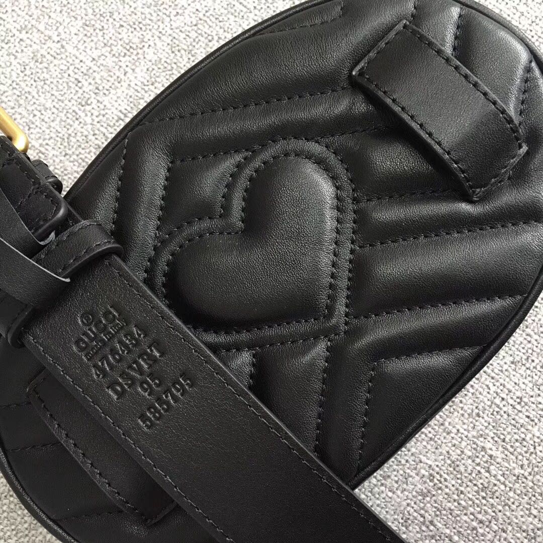 Replica Gucci Marmont Matelasse Leather Belt Bag1:1High-quality replica