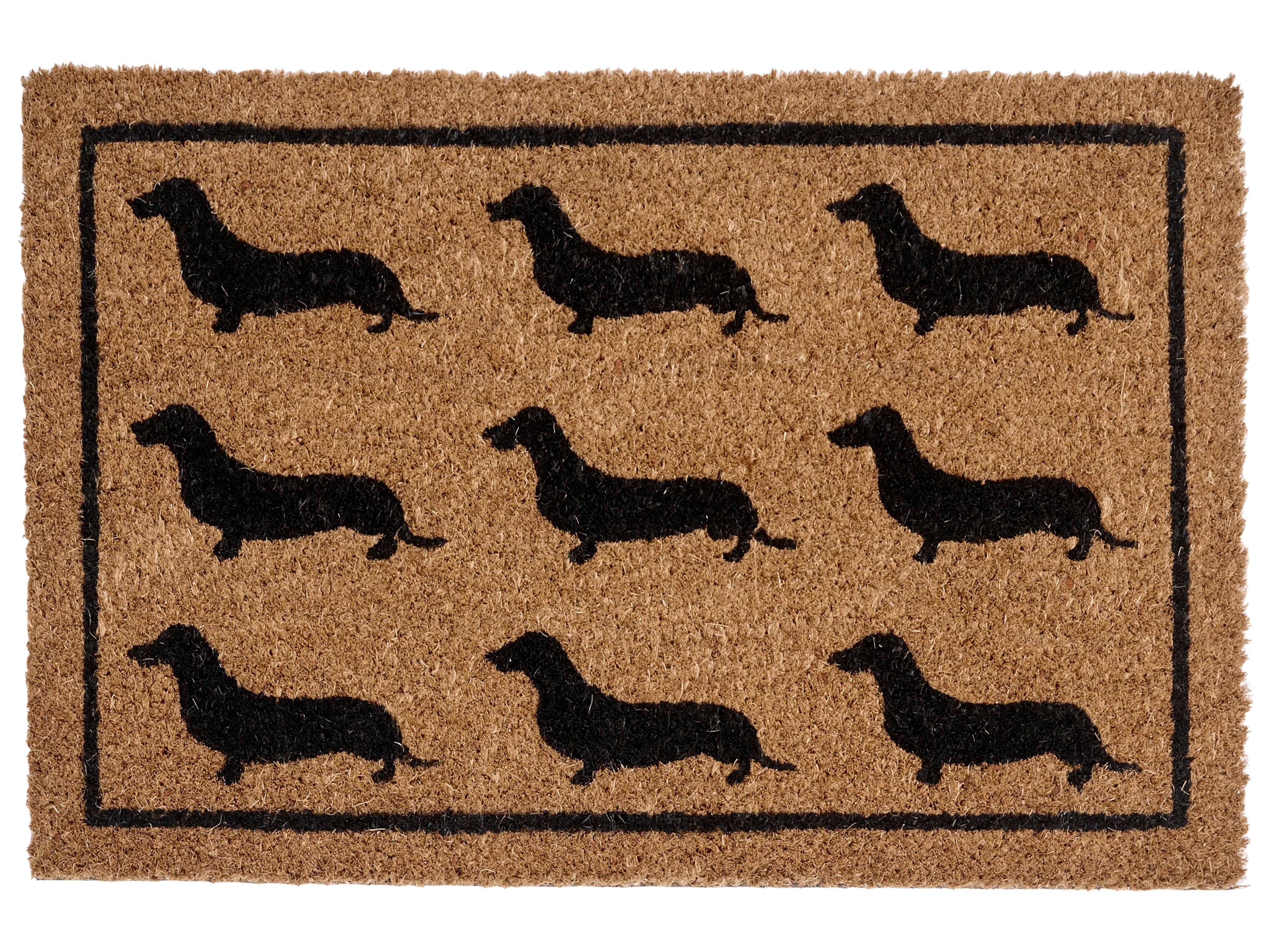 Doormat SIKARAM Natural 40 x 60 cm Dog Coir
