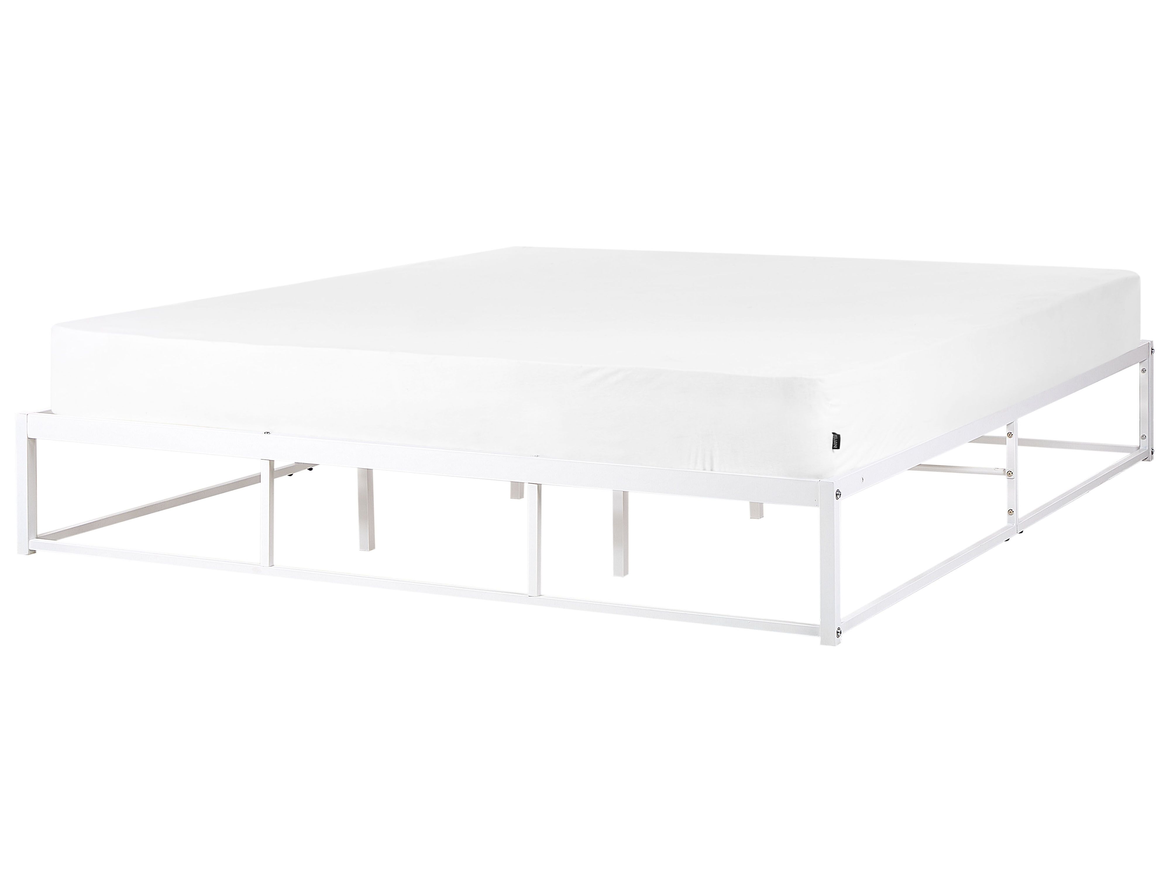 Bed Metal VIRY 180 x 200 cm (EU Super King) White