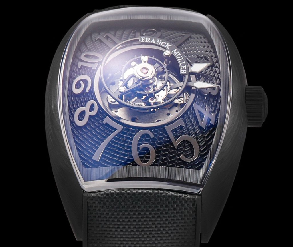 Franck Muller Grand Central Tourbillon Carbon Best Replica Watch 45mm - Top club