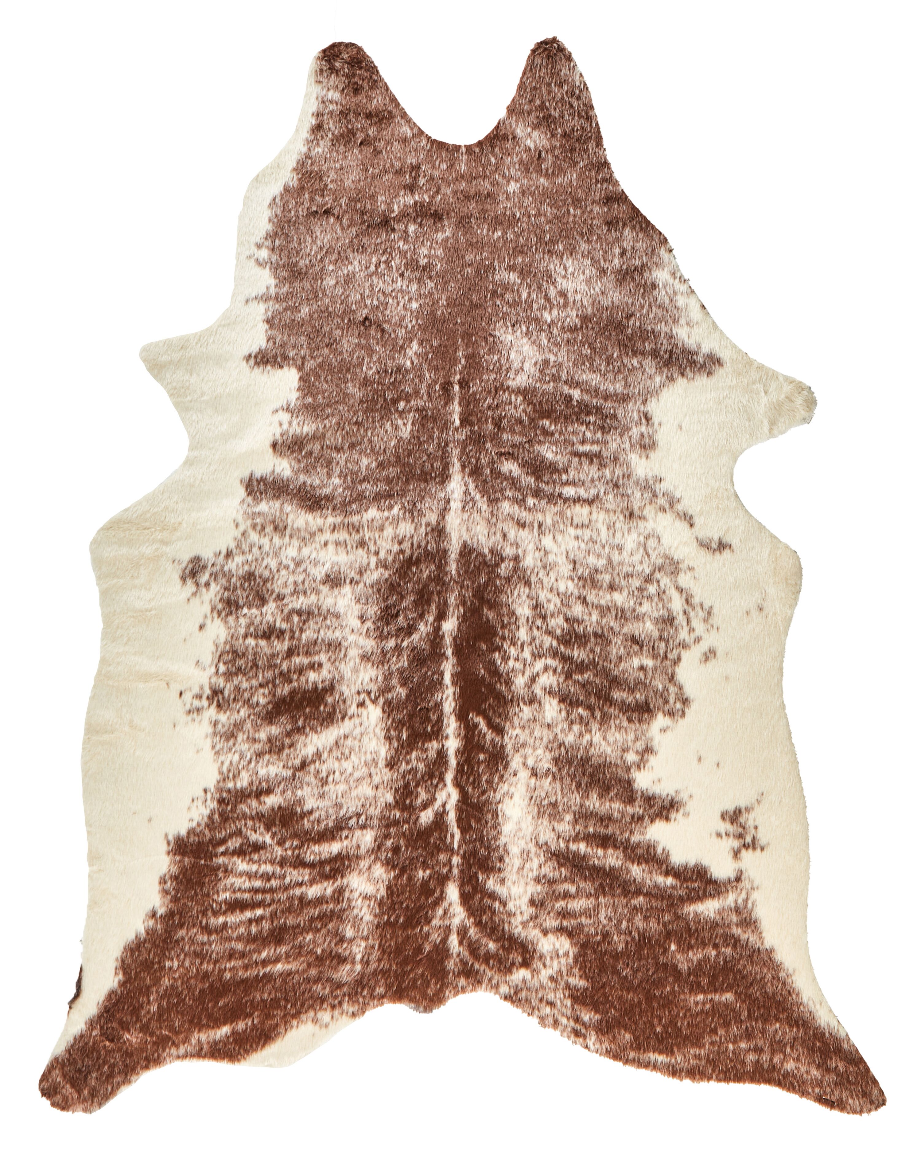 Faux Fur Rug ZEIL Brown 130 x 170 cm