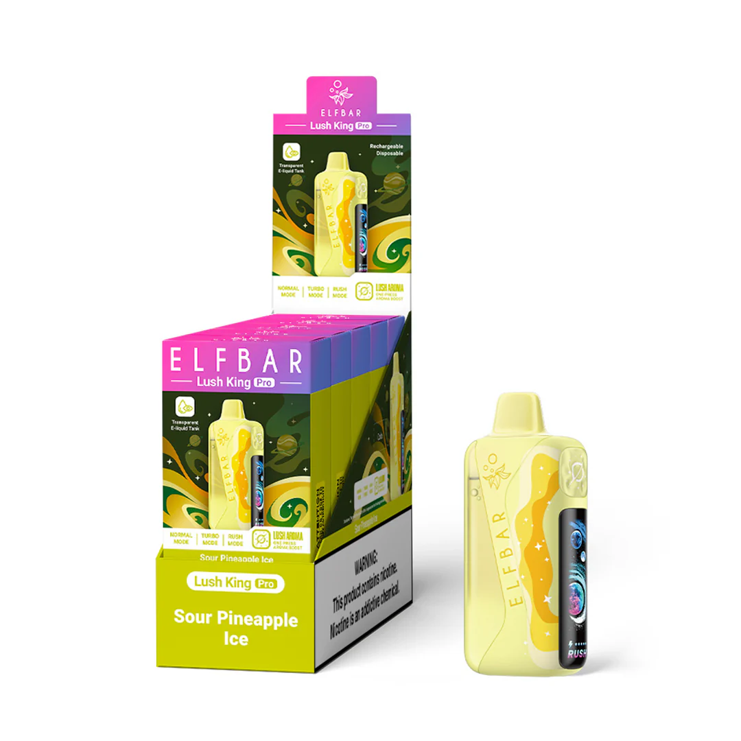 ELFBAR Lush King Pro ładowalny jednorazowy e-papieros (wszystkie smaki)