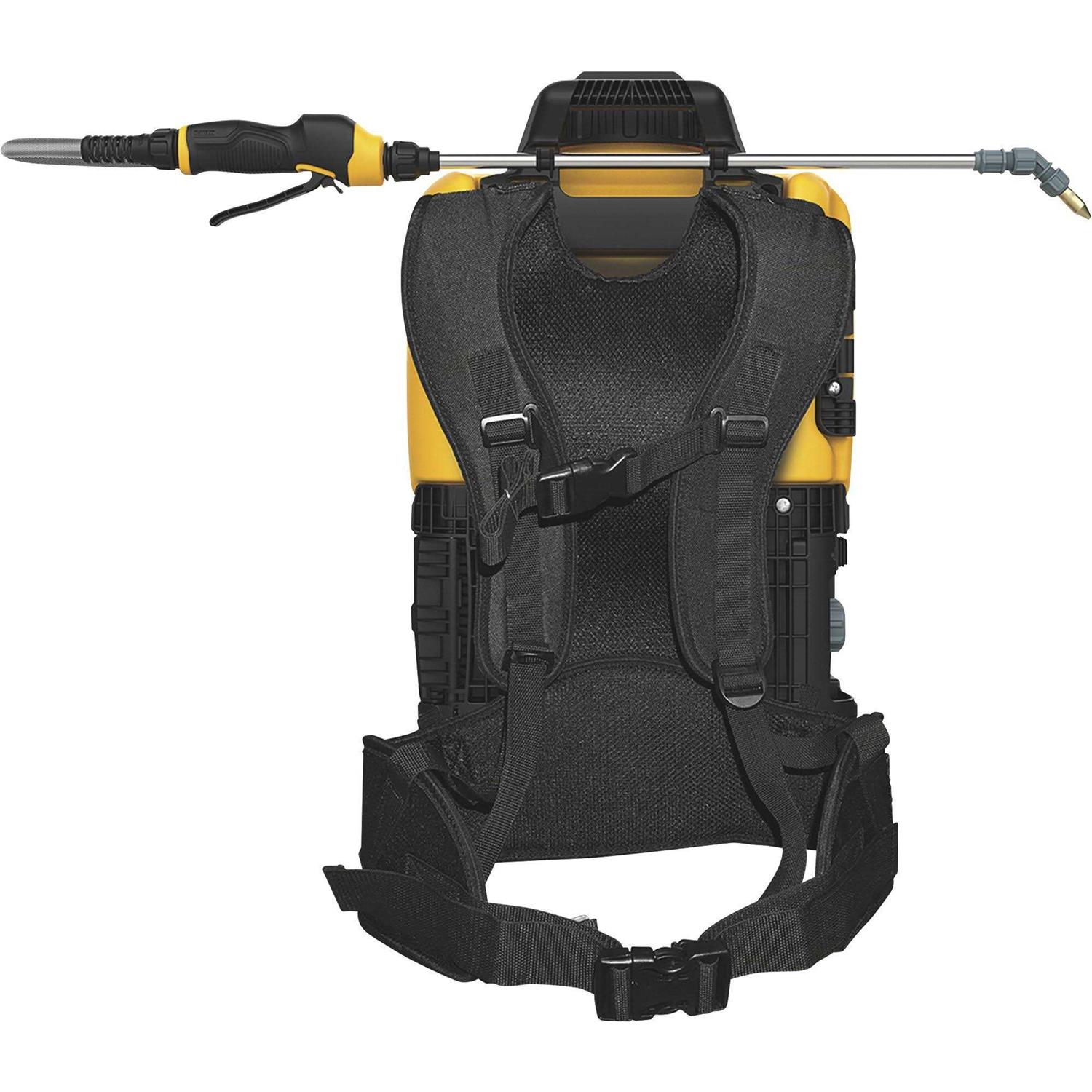 DEWALT 20V Lithium-Ion 4 Gal. Battery-Powered Backpack Sprayer - 190681 - Image 2 DEWALT 20V Lithium-Ion 4 Gal. Battery-Powered Backpack Sprayer - 190681 - Image 2