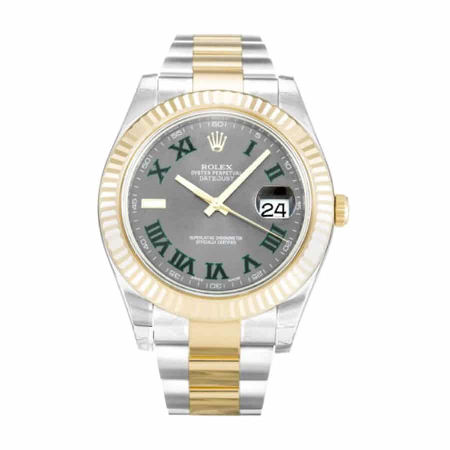 Rolex Datejust 116333-0001 Grey Roman Replica - Elite Watch Atelier