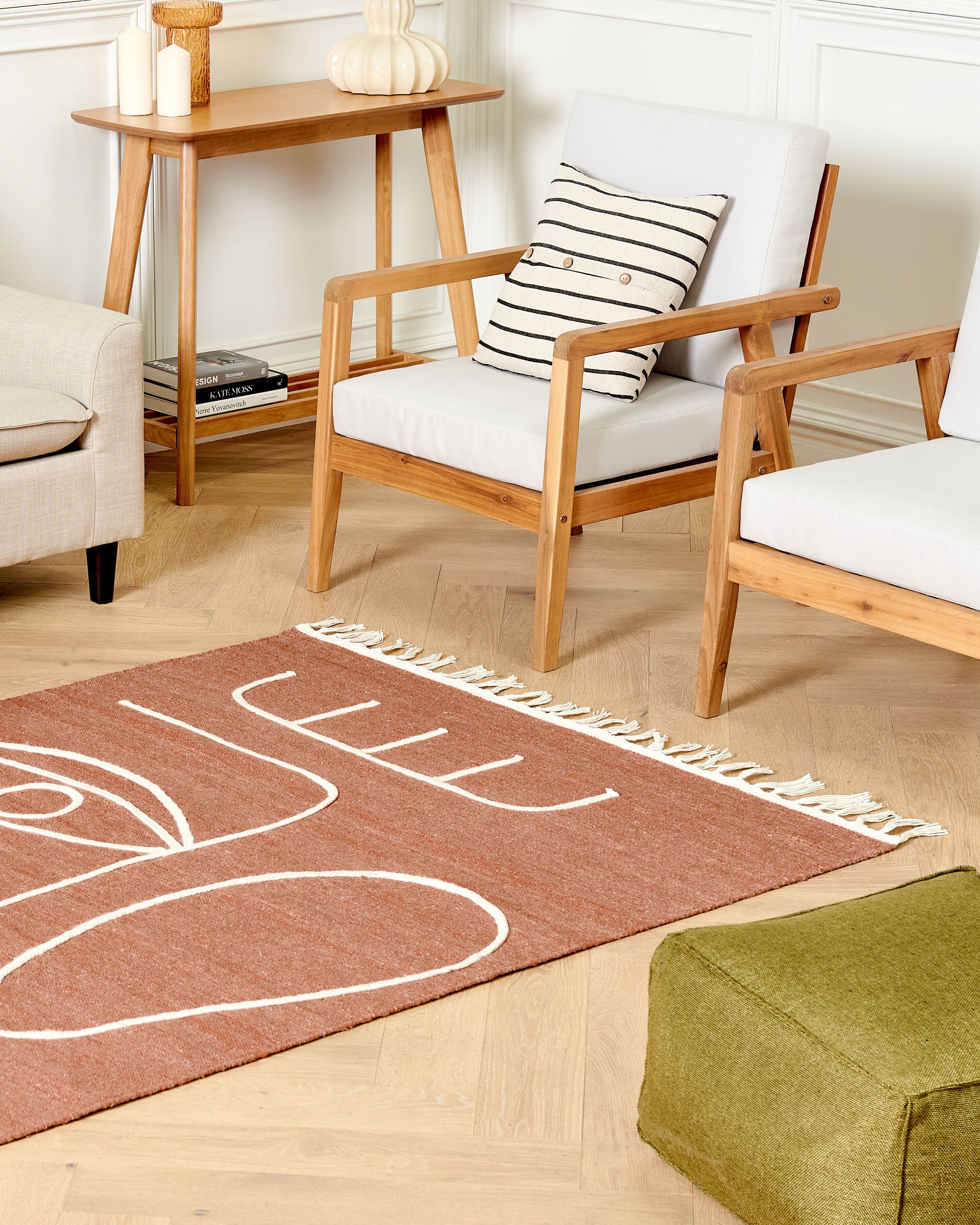 Outdoor Rug YAVU Light Red 140 x 200 cm