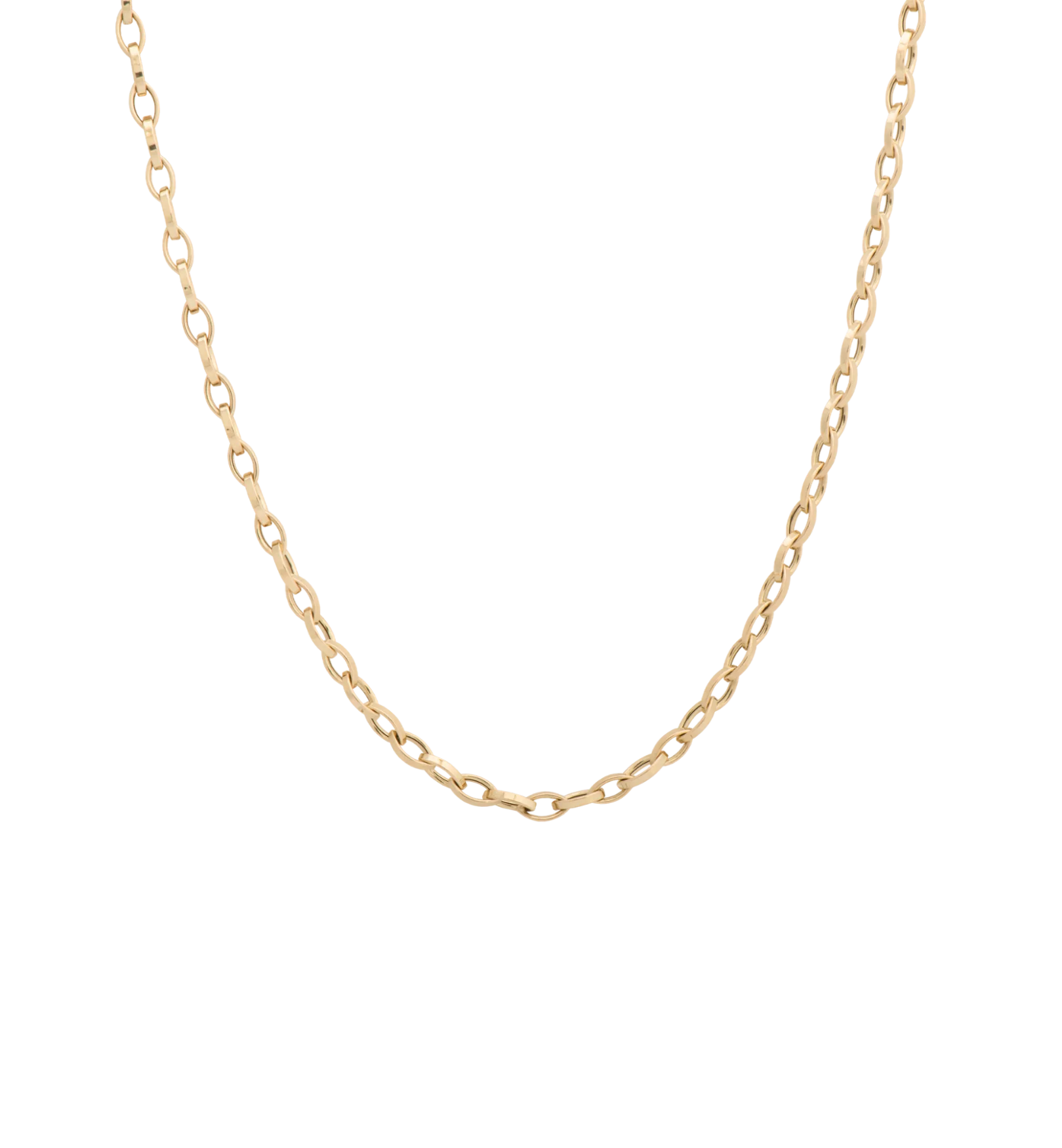 Collier Link Necklace 14K