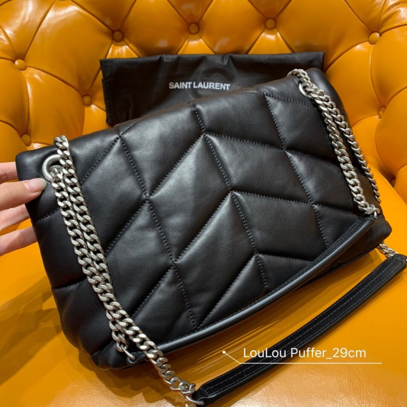 Replica Saint Laurent Loulou Puffer Small Bag In Quilted Lambskin 5774761:1High-quality replica