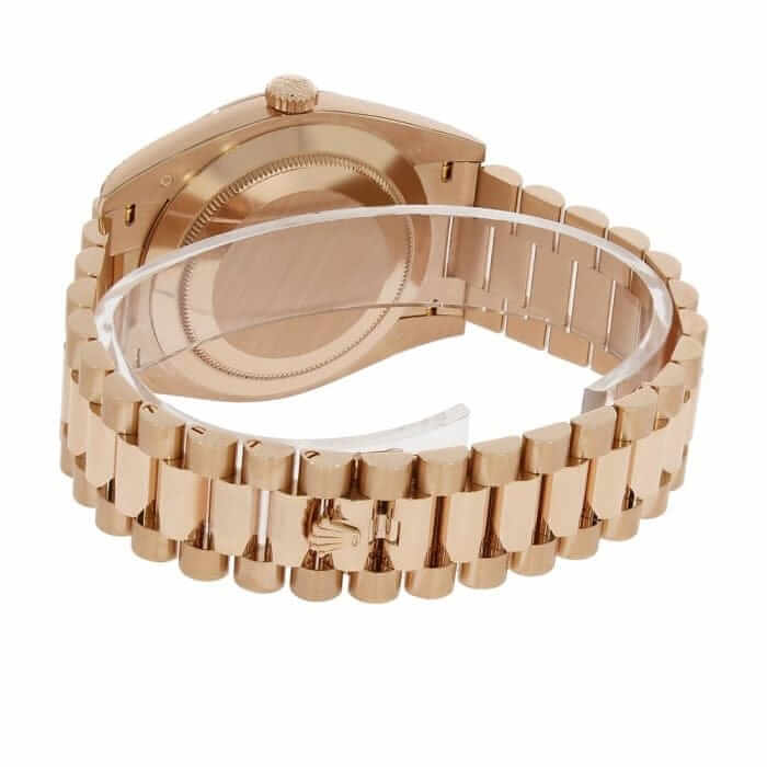 Rolex Day-Date Rose Gold President Green Roman Dial 228235 Replica - Top club