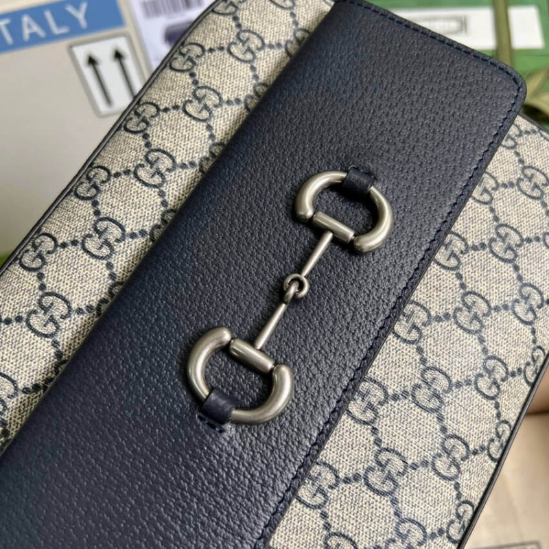 Replica Gucci Horsebit 1955 Small Bag In Blue 6454541:1High-quality replica