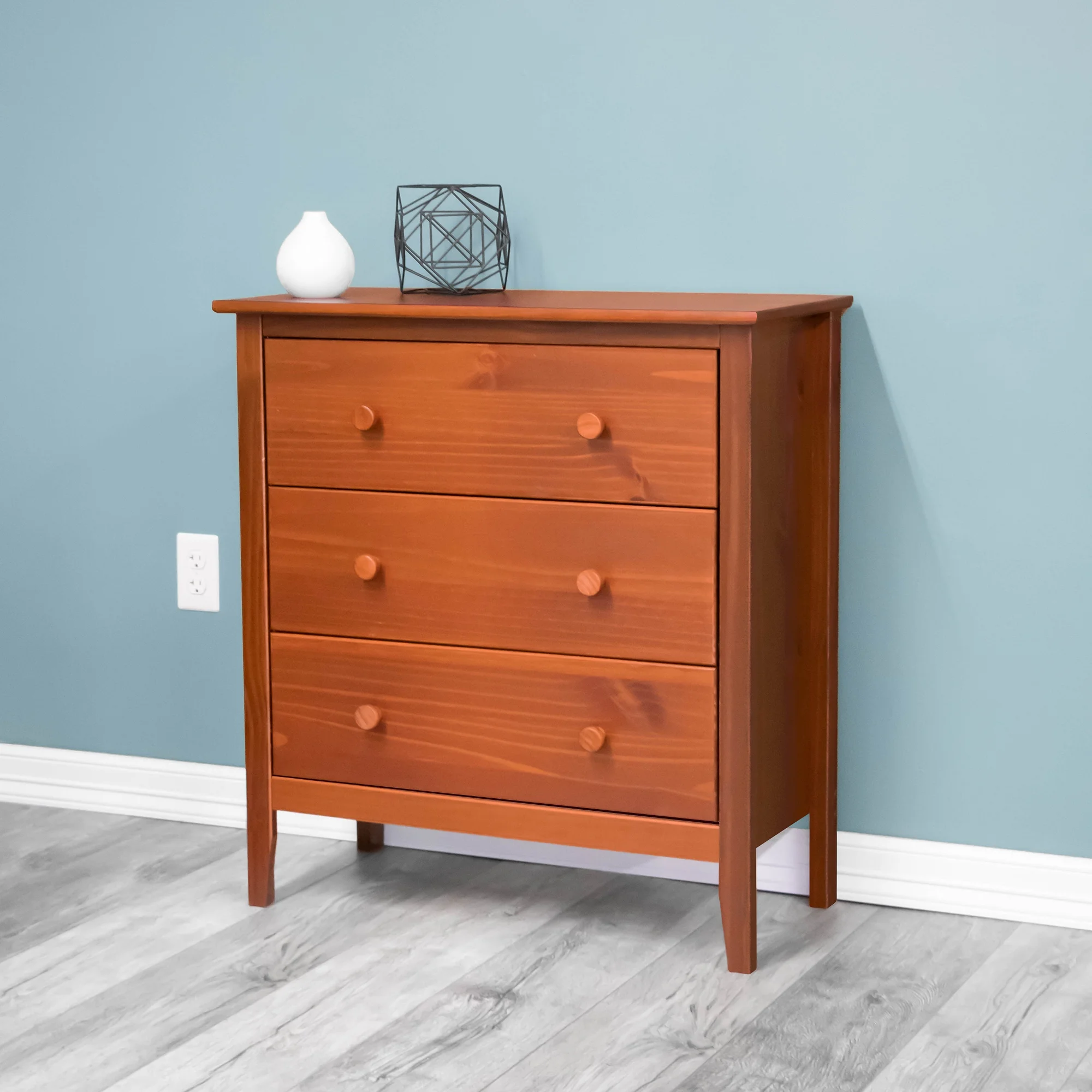 Adeptus Solid Wood Easy Pieces 4 Drawer Chest of Drawers - White - Image 43
