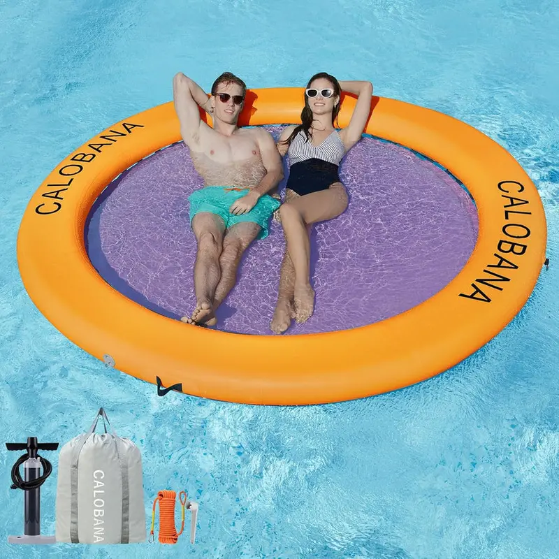 Inflatable Floating Ring Hammock And River Tube - 6-Circle, 8-Circle, 10-Circle Or 3-6-Circle - Image 6 Inflatable Floating Ring Hammock And River Tube - 6-Circle, 8-Circle, 10-Circle Or 3-6-Circle - Image 6