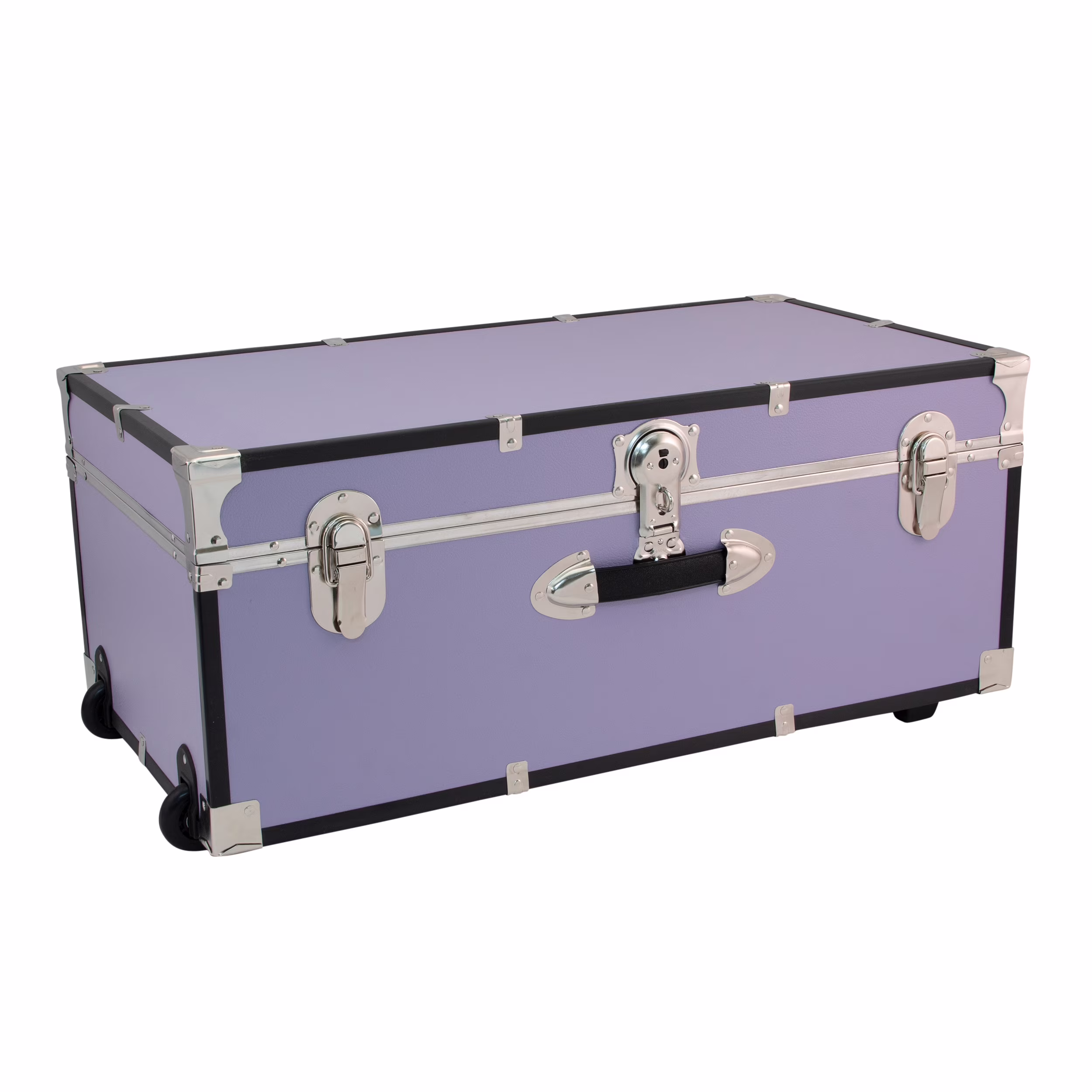 Seward Collegiate Collection Footlocker Trunk with Wheels - Image 7