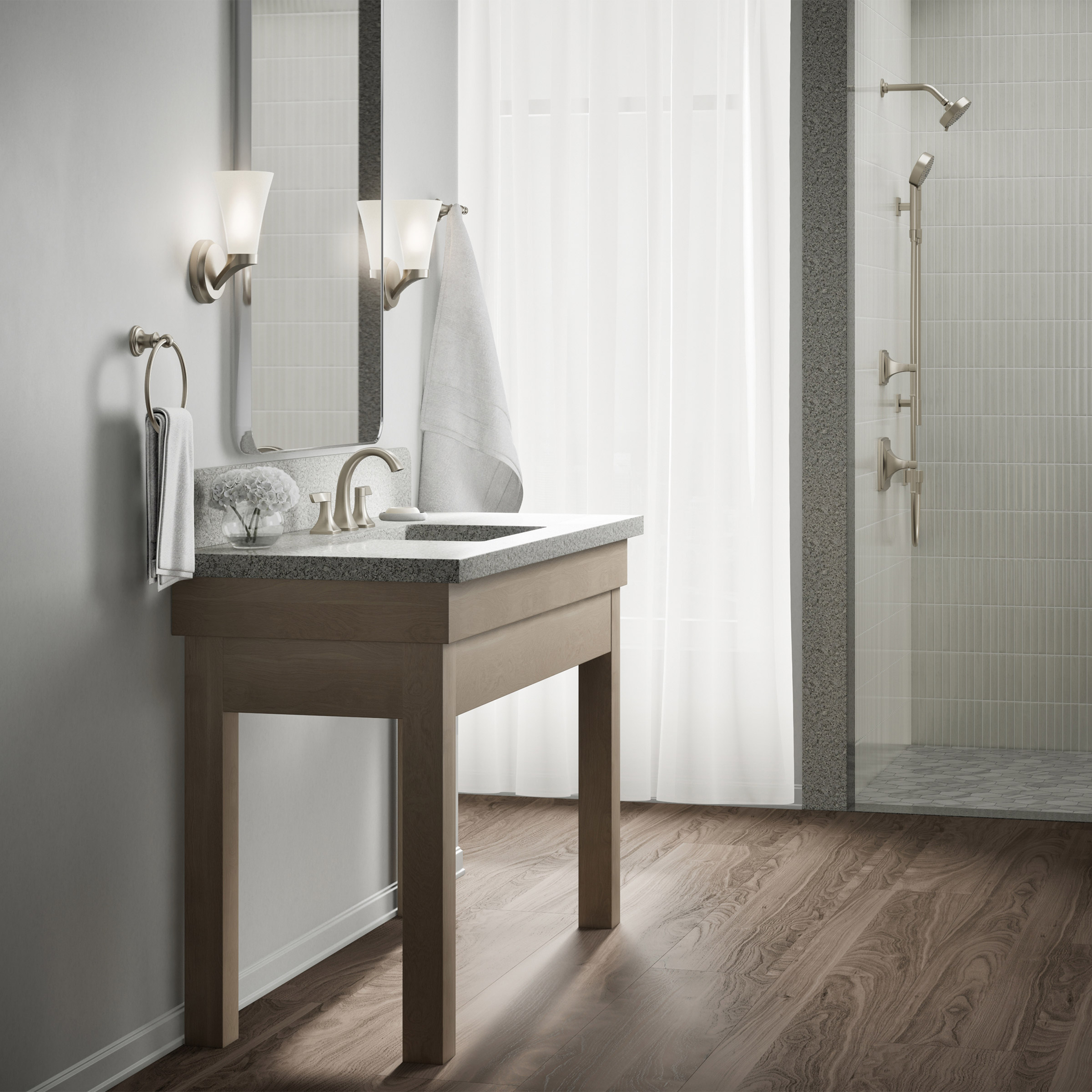Kohler Riverly Widespread Bathroom Sink Faucet - Image 7