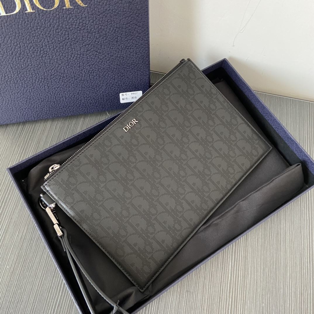 Oblique Galaxy A5 Pouch Black For Women‎ 10.5 in/26.5cm CD 2ESCA338VPD_H03E1:1High-quality replica