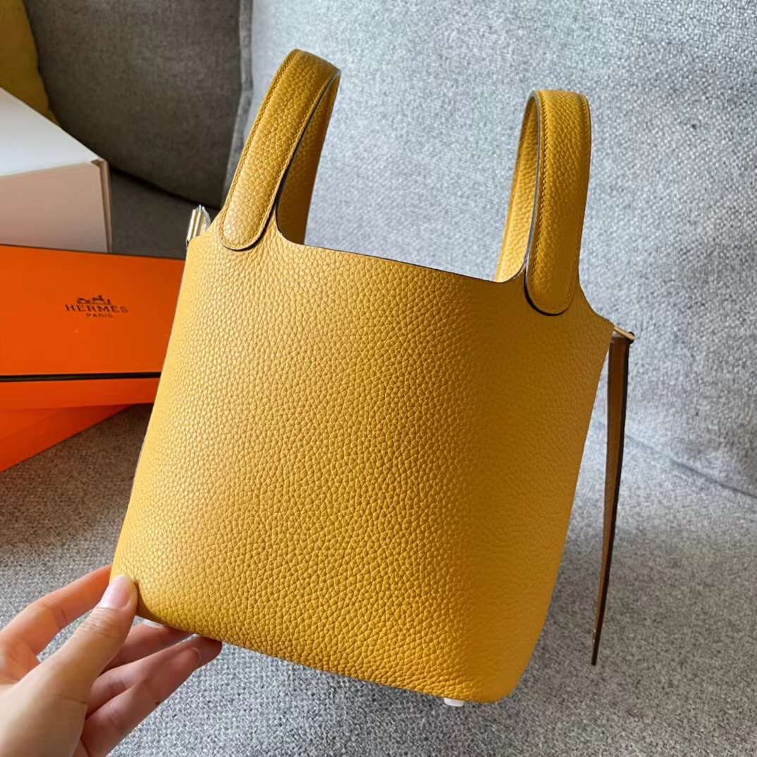 Hermès Picotin Leather 18cm Bag1:1High-quality replica