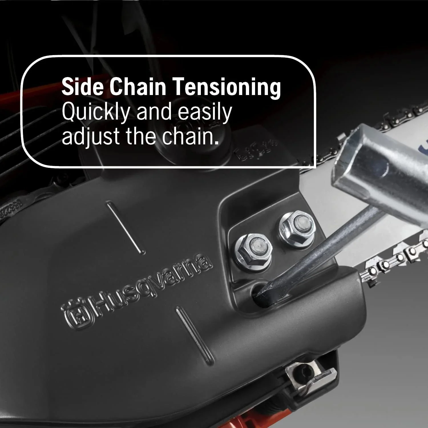 Husqvarna Gas Powered Chainsaw, 38-cc 2.1-HP 2-Cycle X-Torq Engine, 16 Inch - 135 Mark II - Image 7 Husqvarna Gas Powered Chainsaw, 38-cc 2.1-HP 2-Cycle X-Torq Engine, 16 Inch - 135 Mark II - Image 7