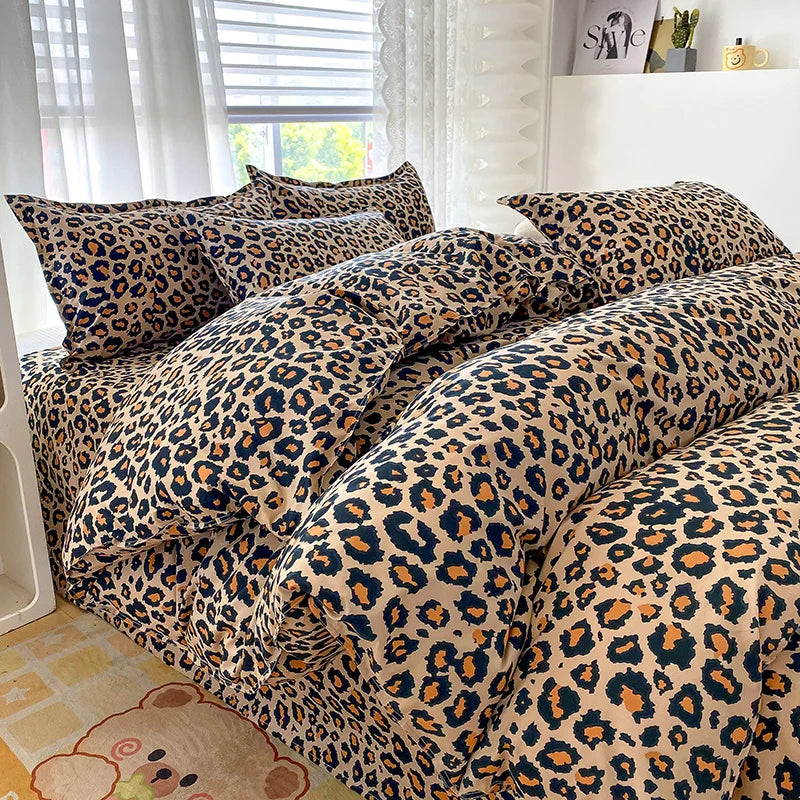 WildCharm | Luipaardpatroon Beddengoed