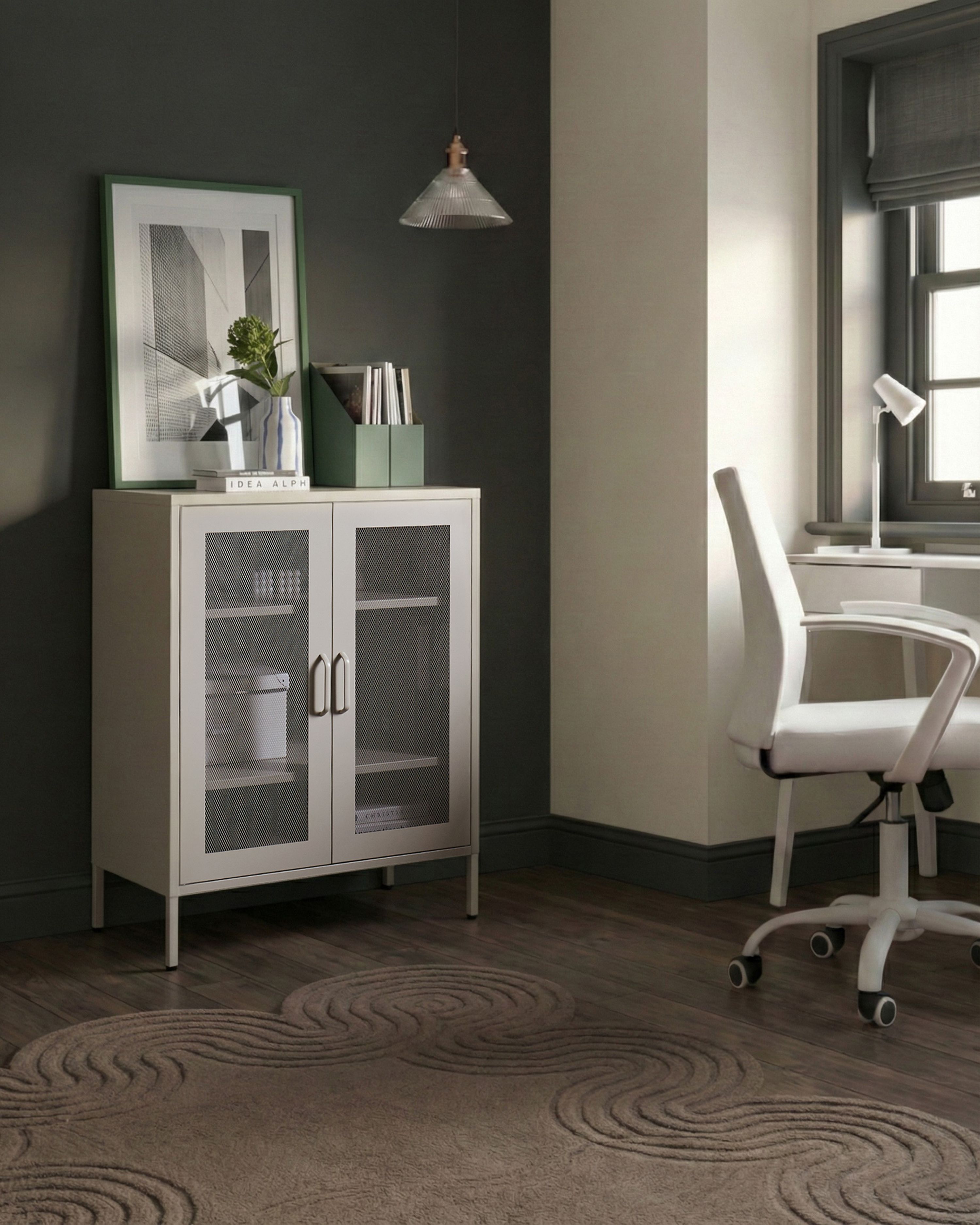 Cabinet WAKATIPU Metal Beige
